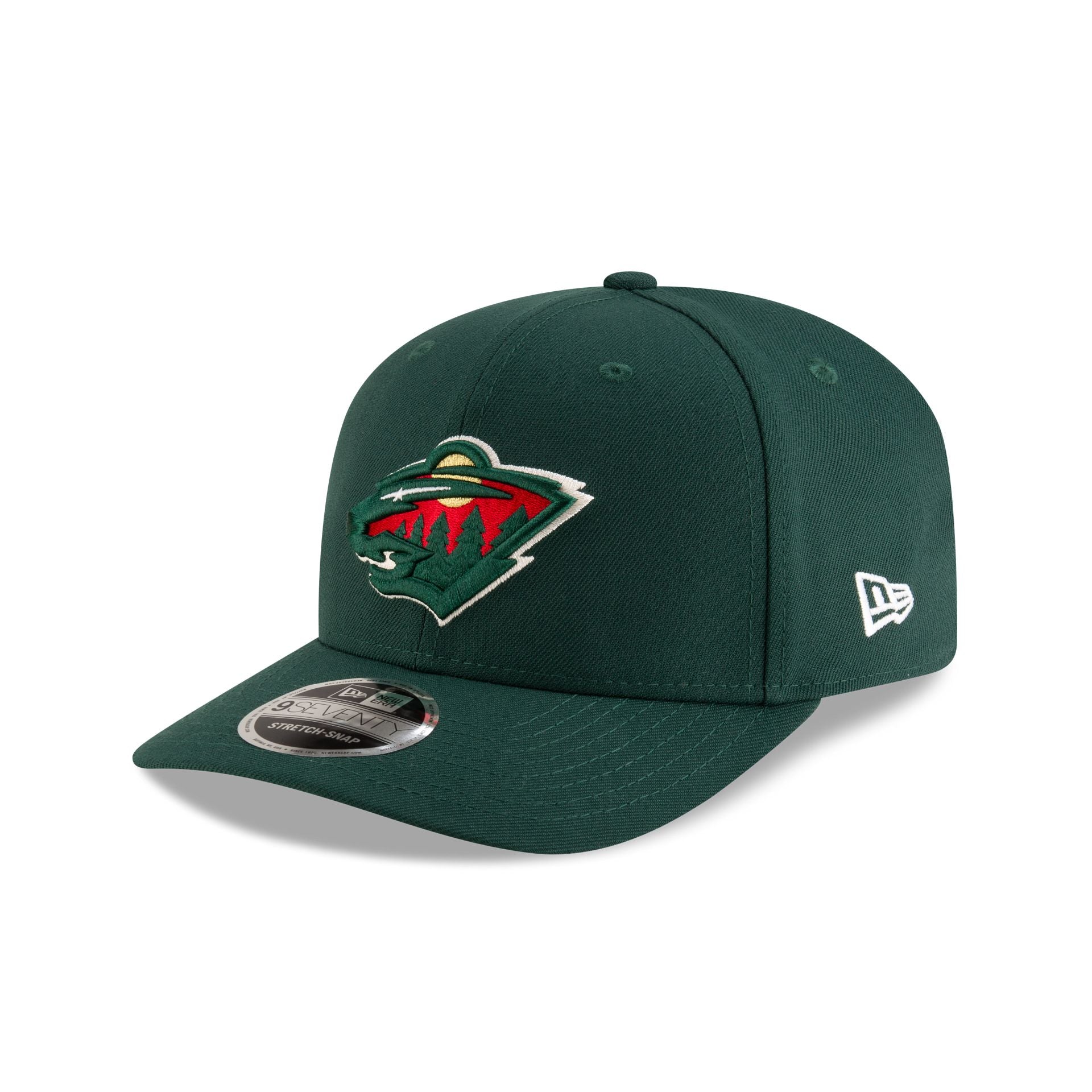 Minnesota Wild Team 9Seventy Stretch-Snap Hat
