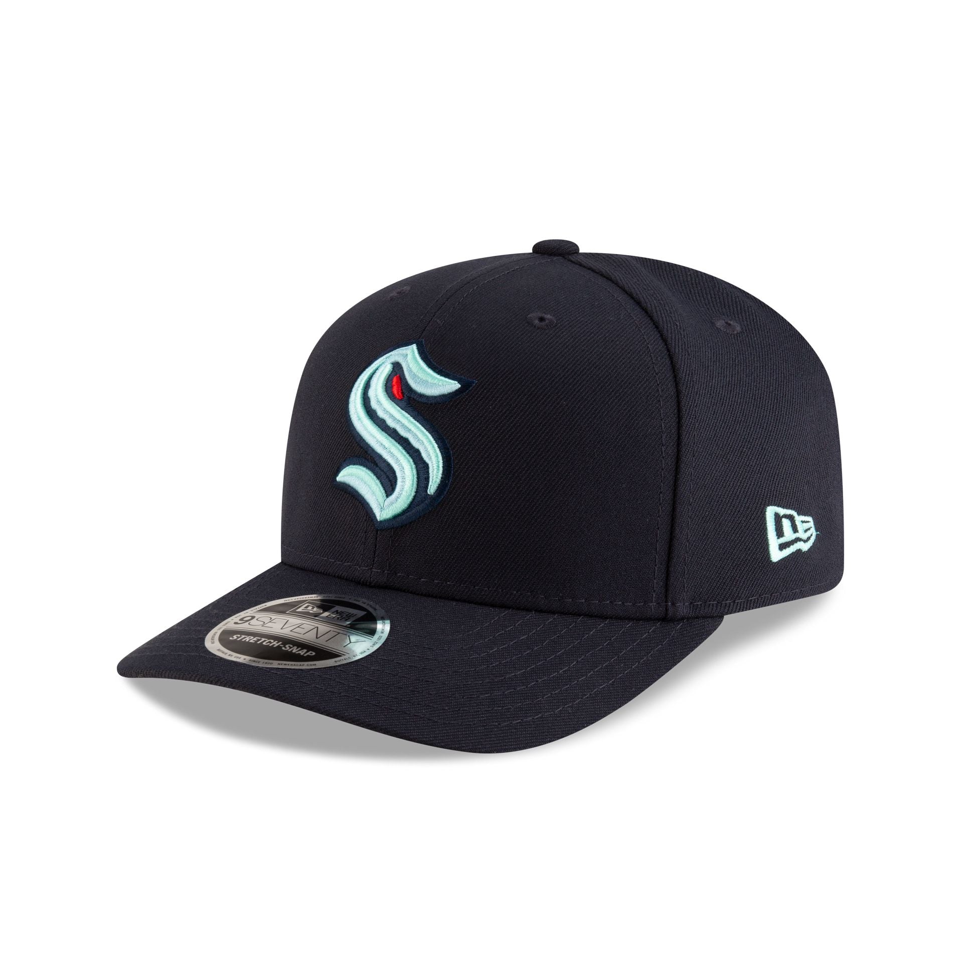 Seattle Kraken Team 9Seventy Stretch-Snap Hat