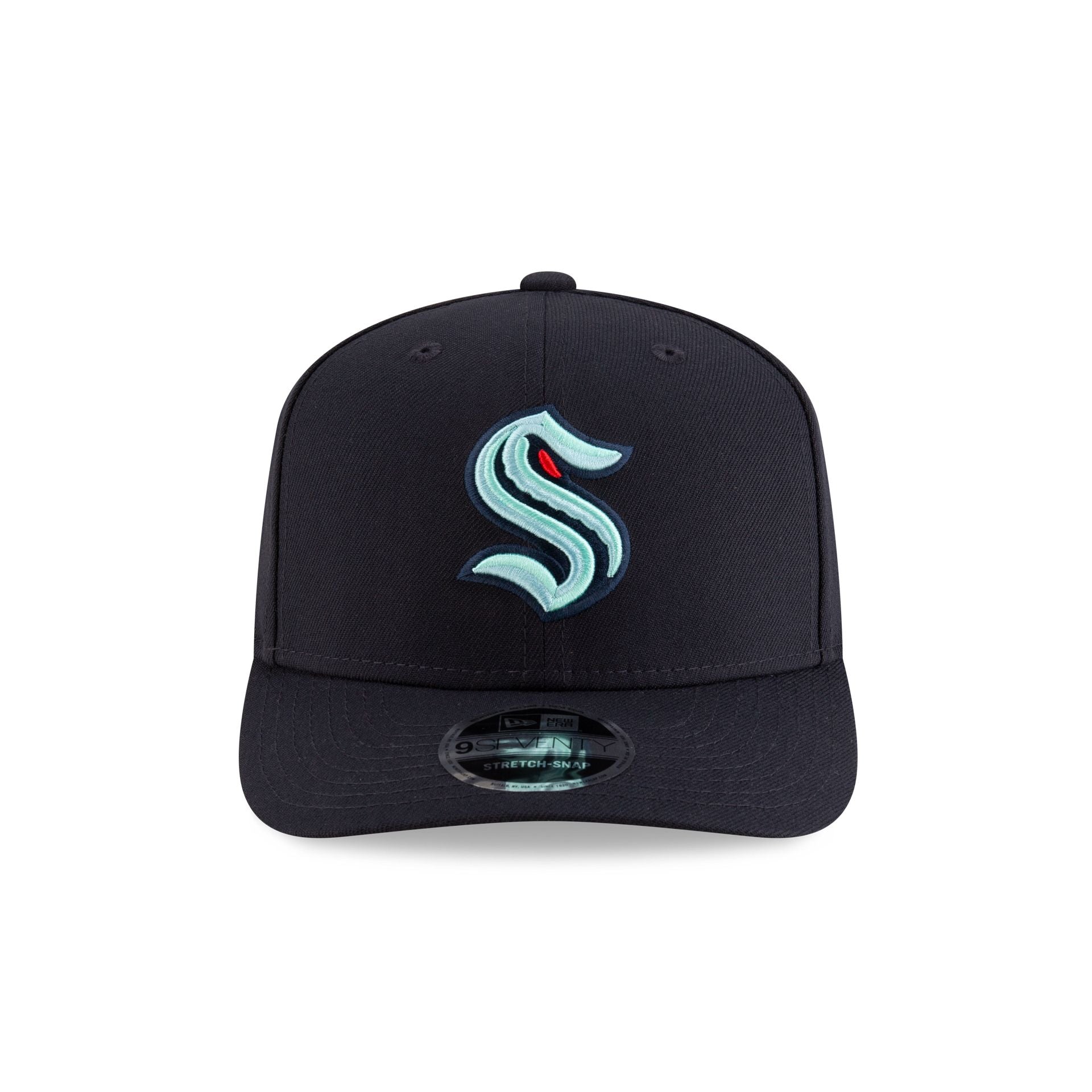 Alternative view of Seattle Kraken Team 9Seventy Stretch-Snap Hat