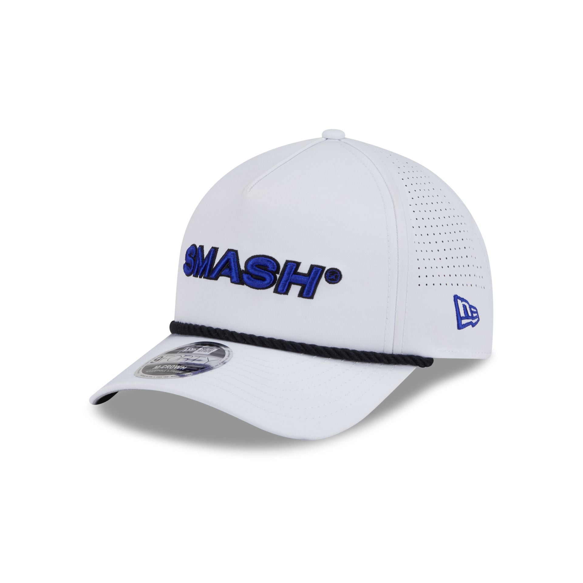 Smash Gc White 9Forty M-Crown A-Frame Snapback Hat