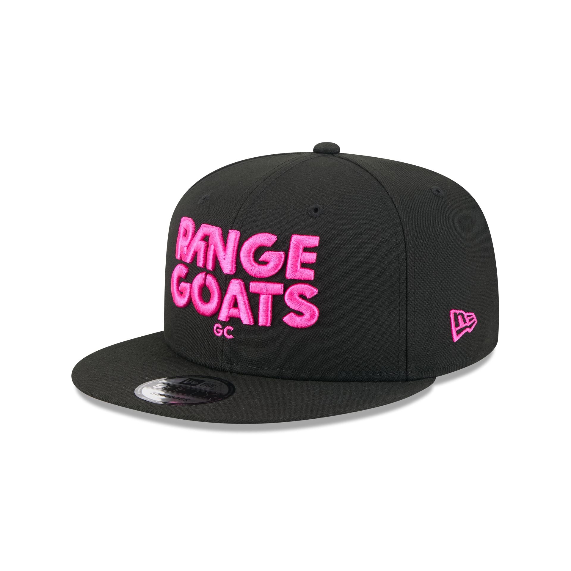 Rangegoats Gc Black 9Fifty A-Frame Snapback Hat