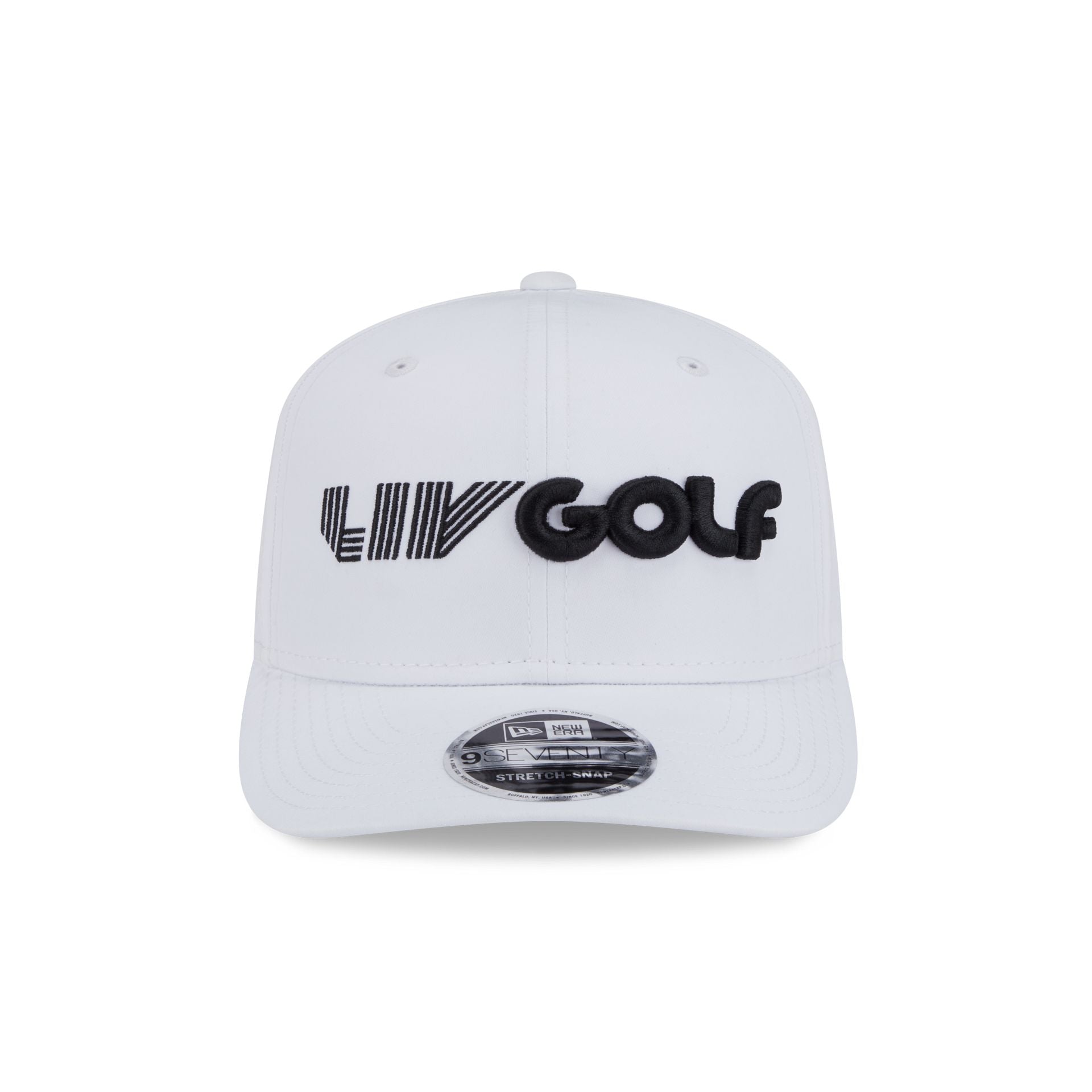 Alternative view of Liv Golf White 9Seventy Stretch-Snap Hat