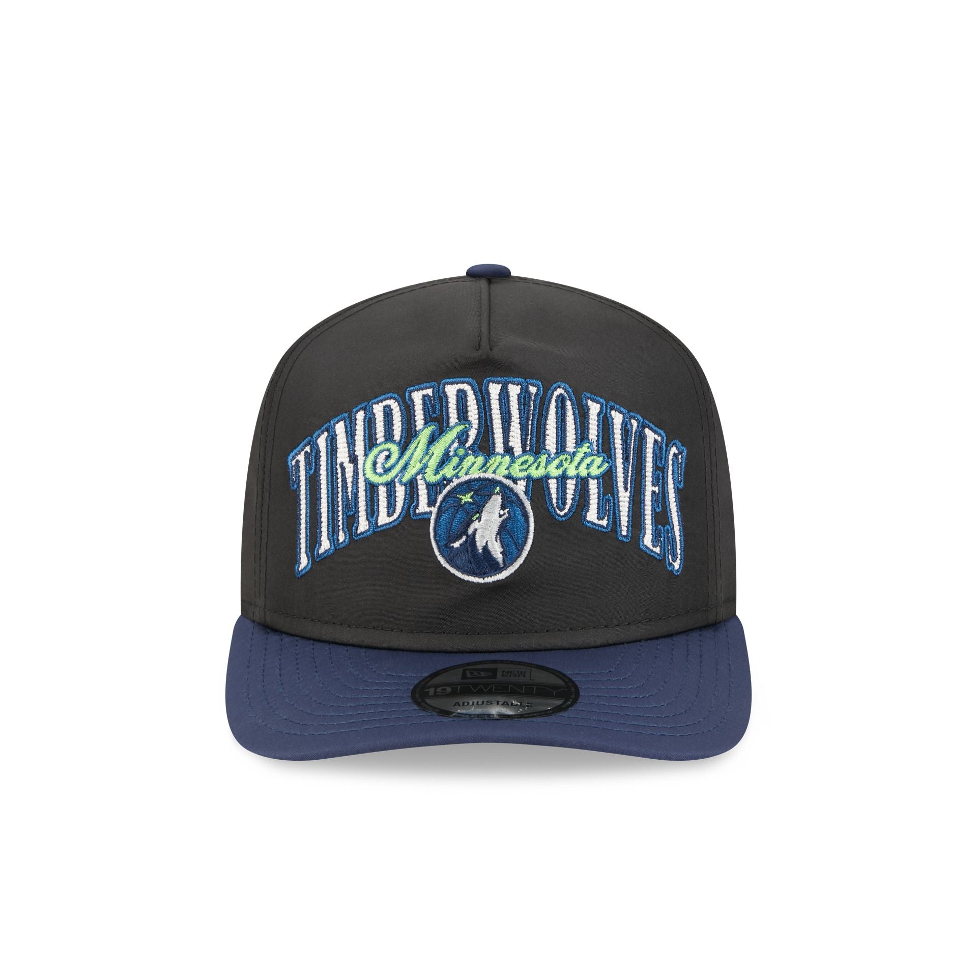 Alternative view of Minnesota Timberwolves Dual Logo 19Twenty Adjustable Hat