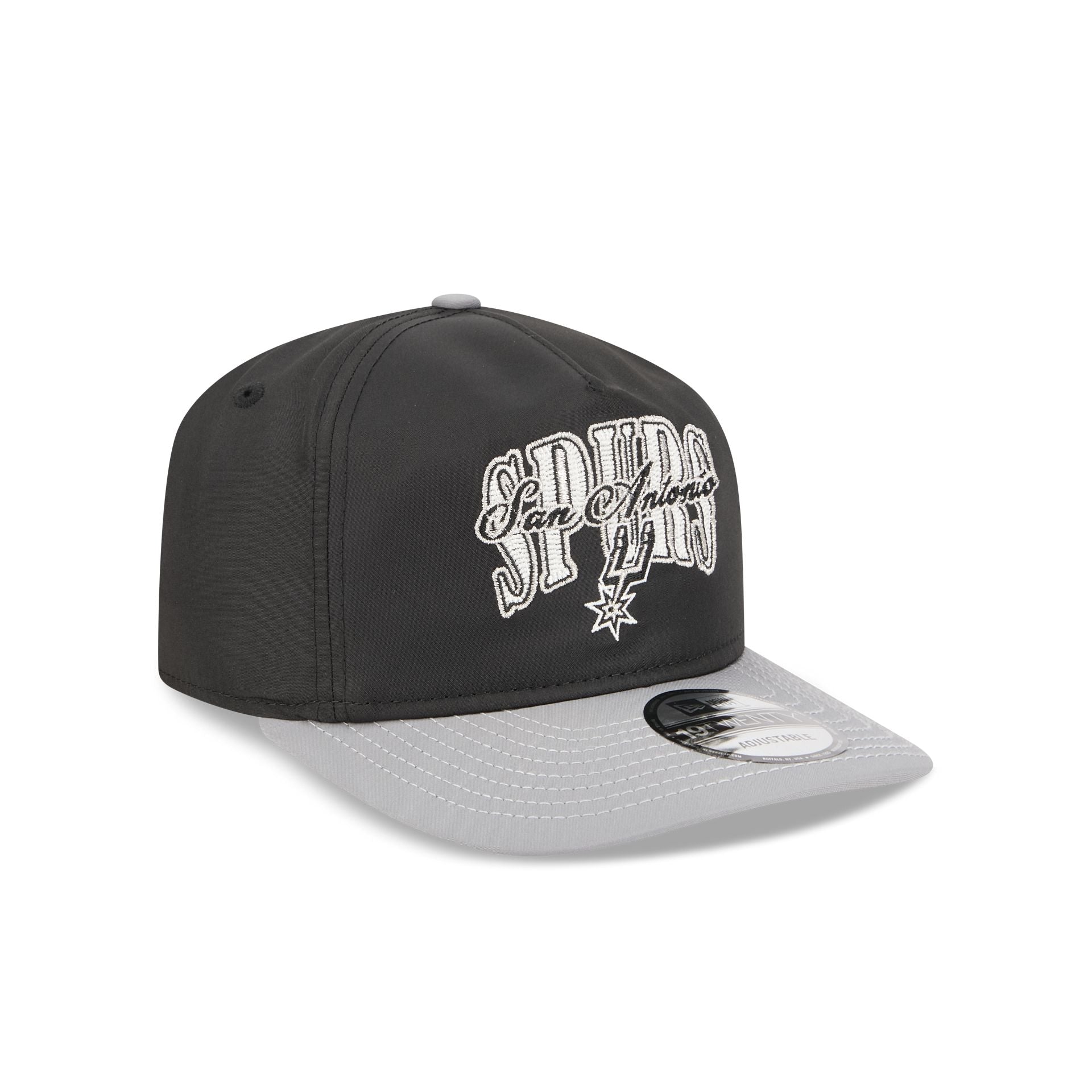 San Antonio Spurs Dual Logo 19Twenty Adjustable Hat - Image 3