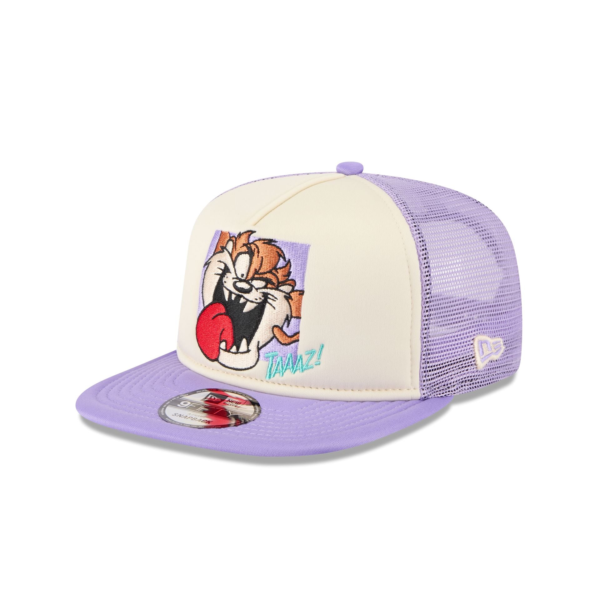 Looney Tunes Taaaz! Lavender 9Fifty A-Frame Trucker Hat