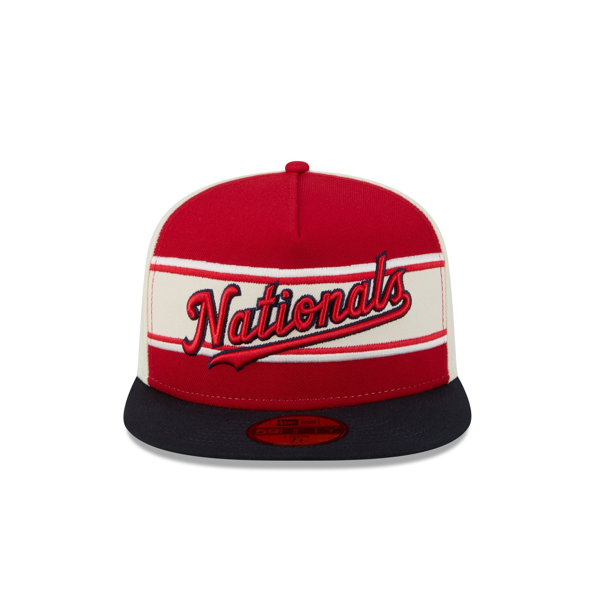 Alternative view of Washington Nationals Summer Derby 59Fifty A-Frame Fitted Hat