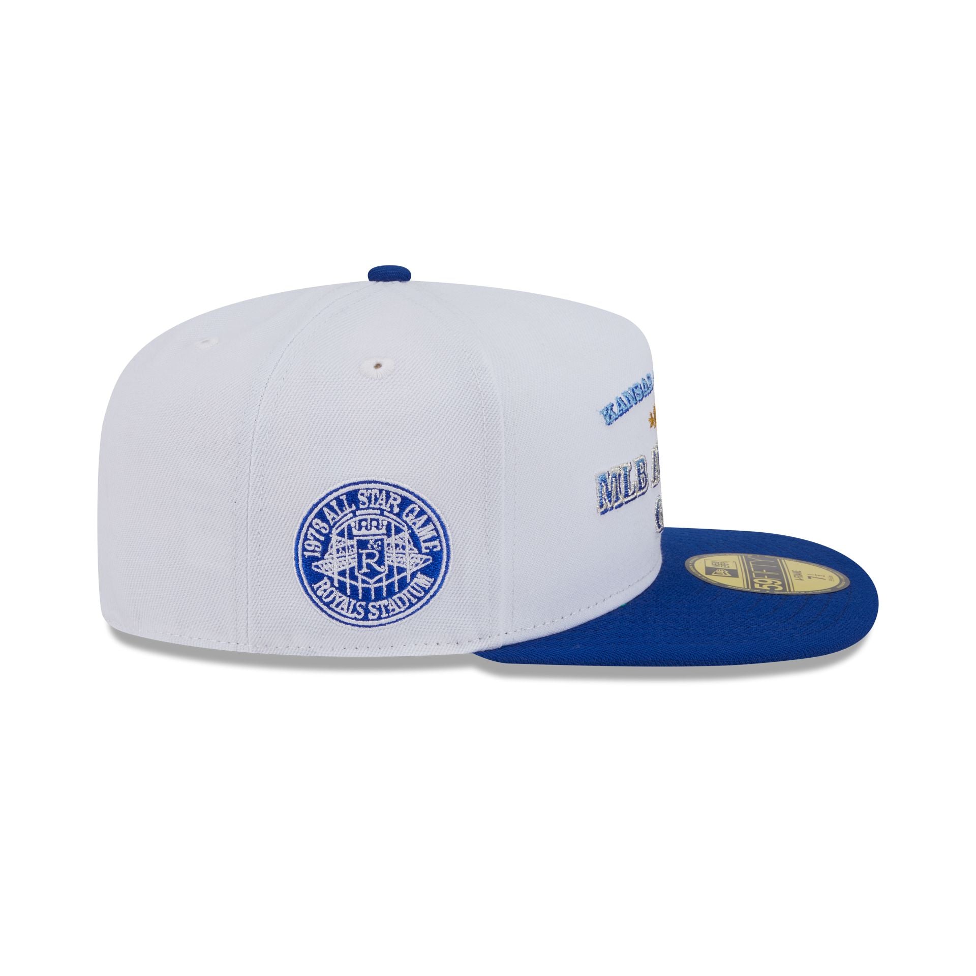 Kansas City Royals Summer Derby White 59Fifty A-Frame Fitted Hat - Image 4