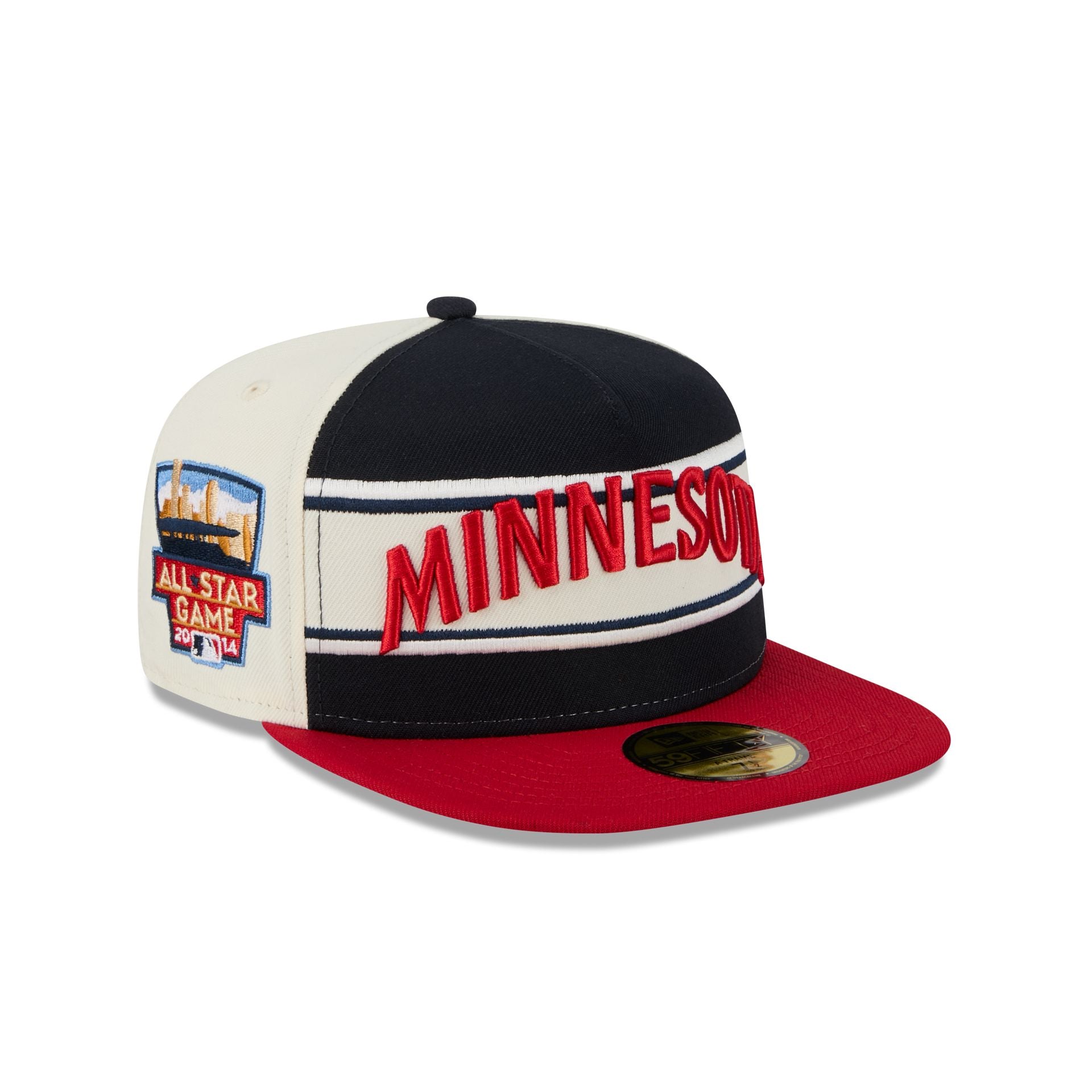 Minnesota Twins Summer Derby 59Fifty A-Frame Fitted Hat