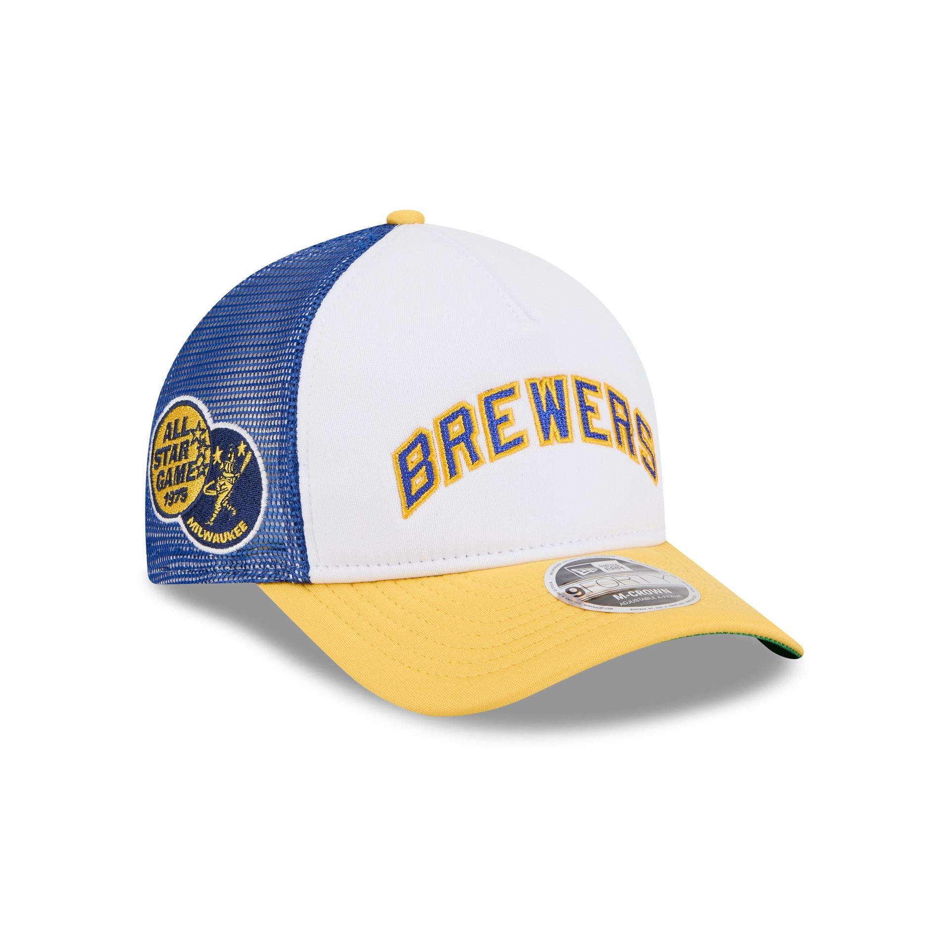 Milwaukee Brewers Summer Derby 9Forty M-Crown A-Frame Snapback Hat