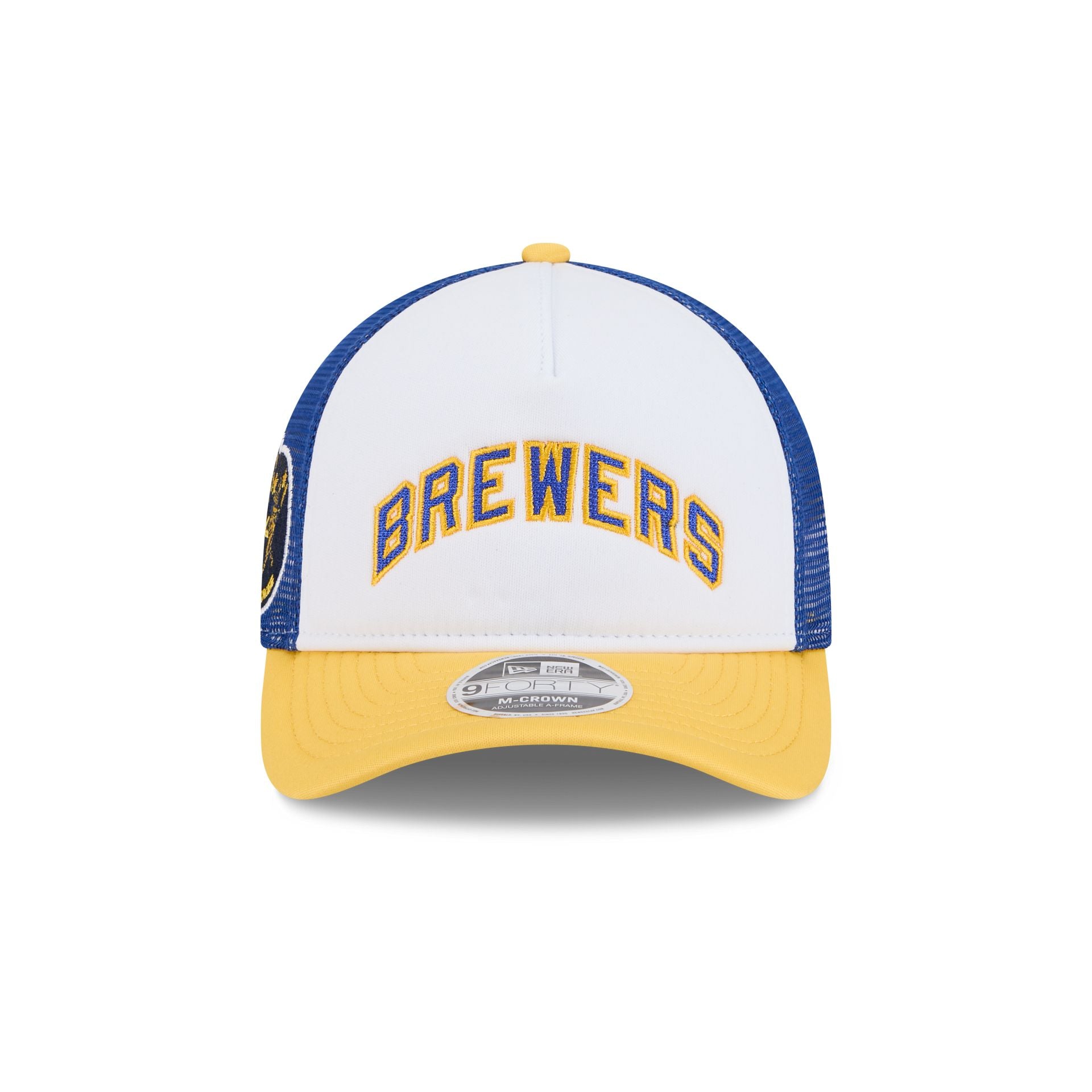 Alternative view of Milwaukee Brewers Summer Derby 9Forty M-Crown A-Frame Snapback Hat