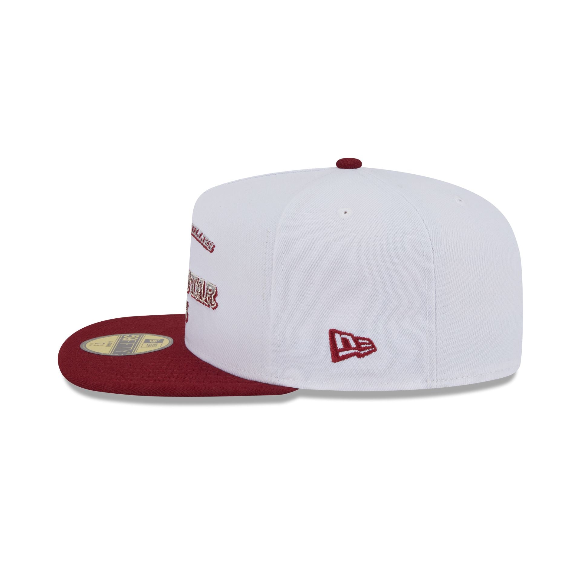 Philadelphia Phillies Summer Derby White 59Fifty A-Frame Fitted Hat - Image 5