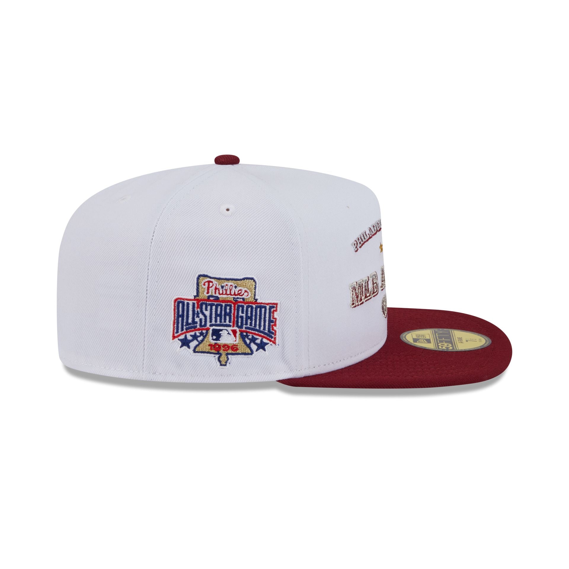 Philadelphia Phillies Summer Derby White 59Fifty A-Frame Fitted Hat - Image 4