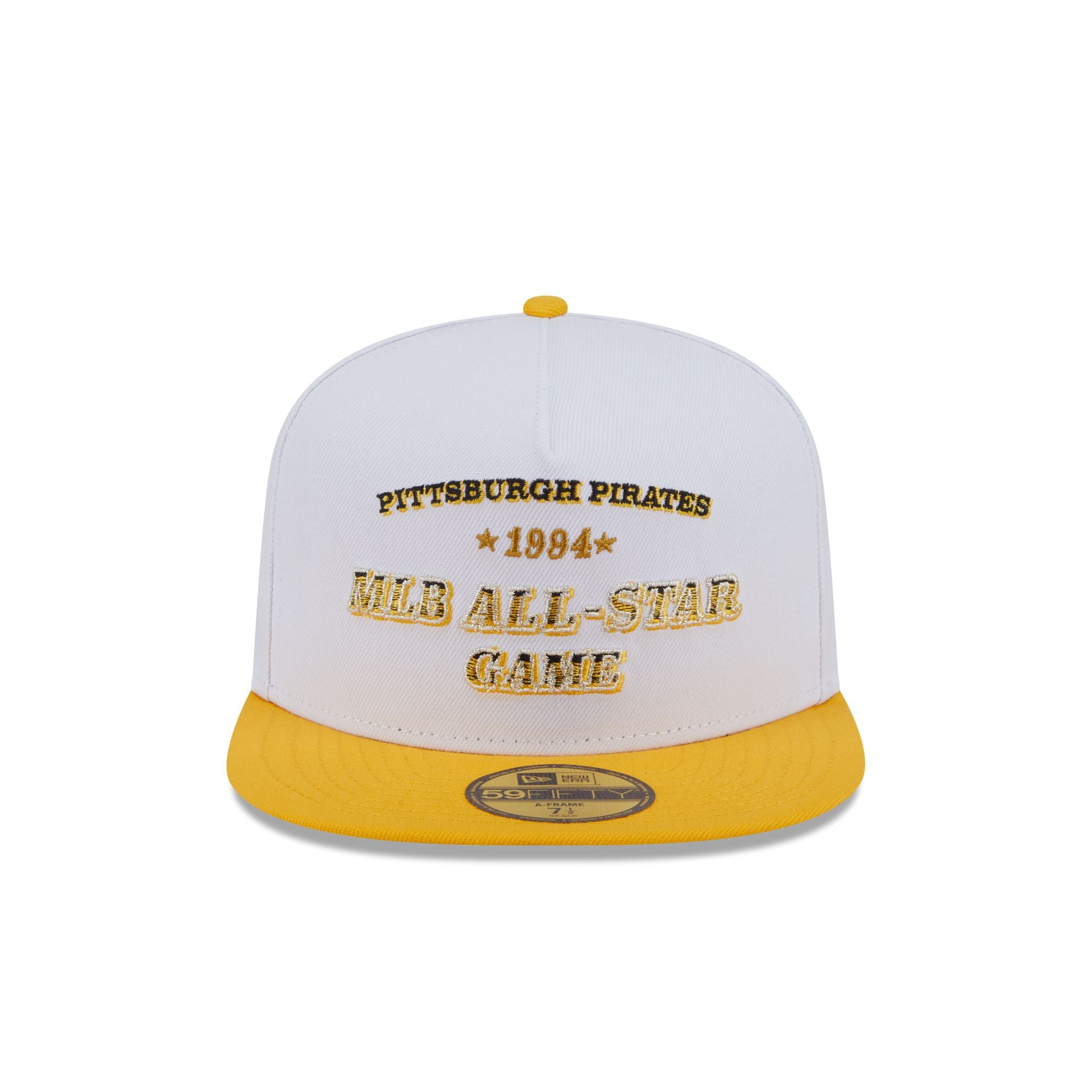 Alternative view of Pittsburgh Pirates Summer Derby White 59Fifty A-Frame Fitted Hat