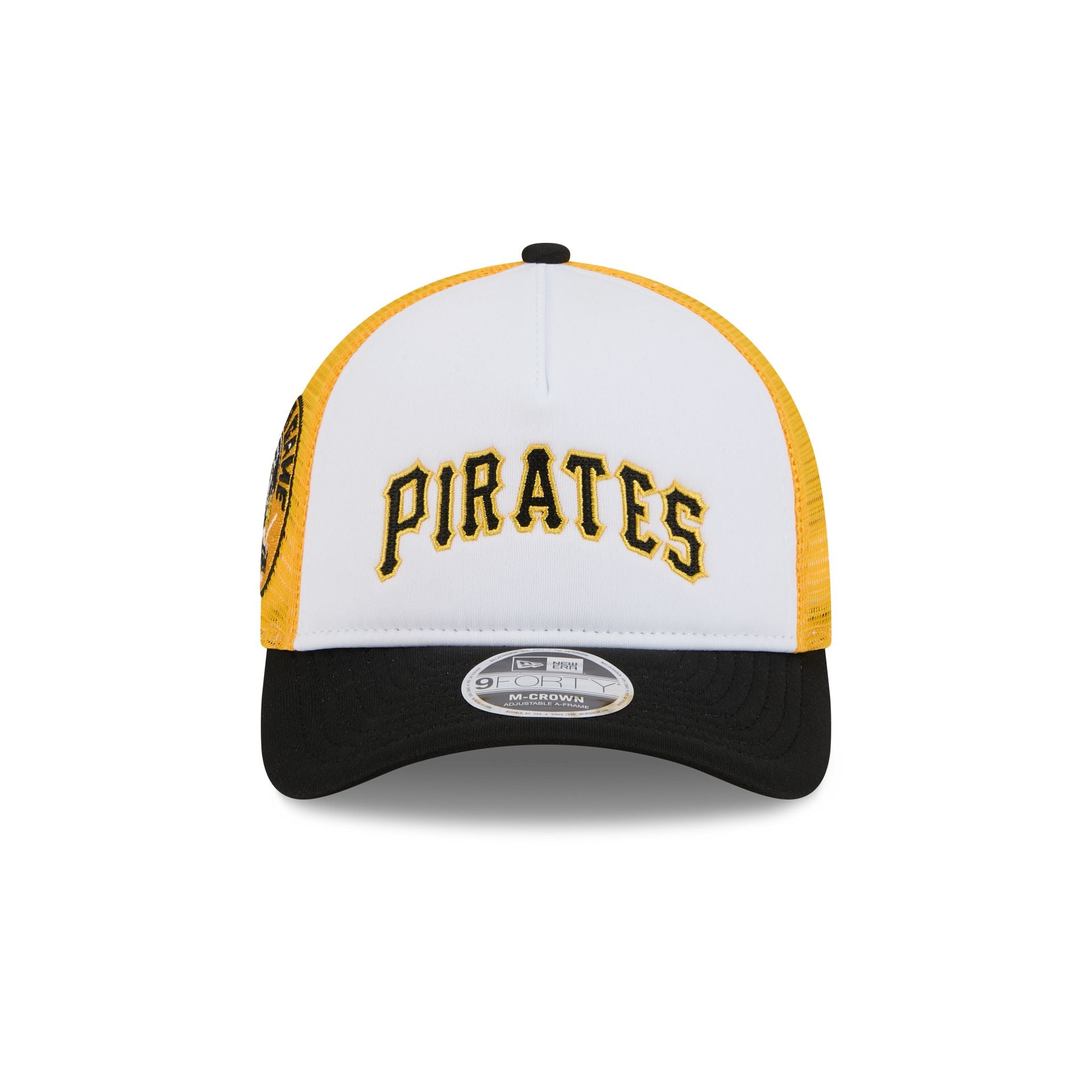 Alternative view of Pittsburgh Pirates Summer Derby 9Forty M-Crown A-Frame Snapback Hat