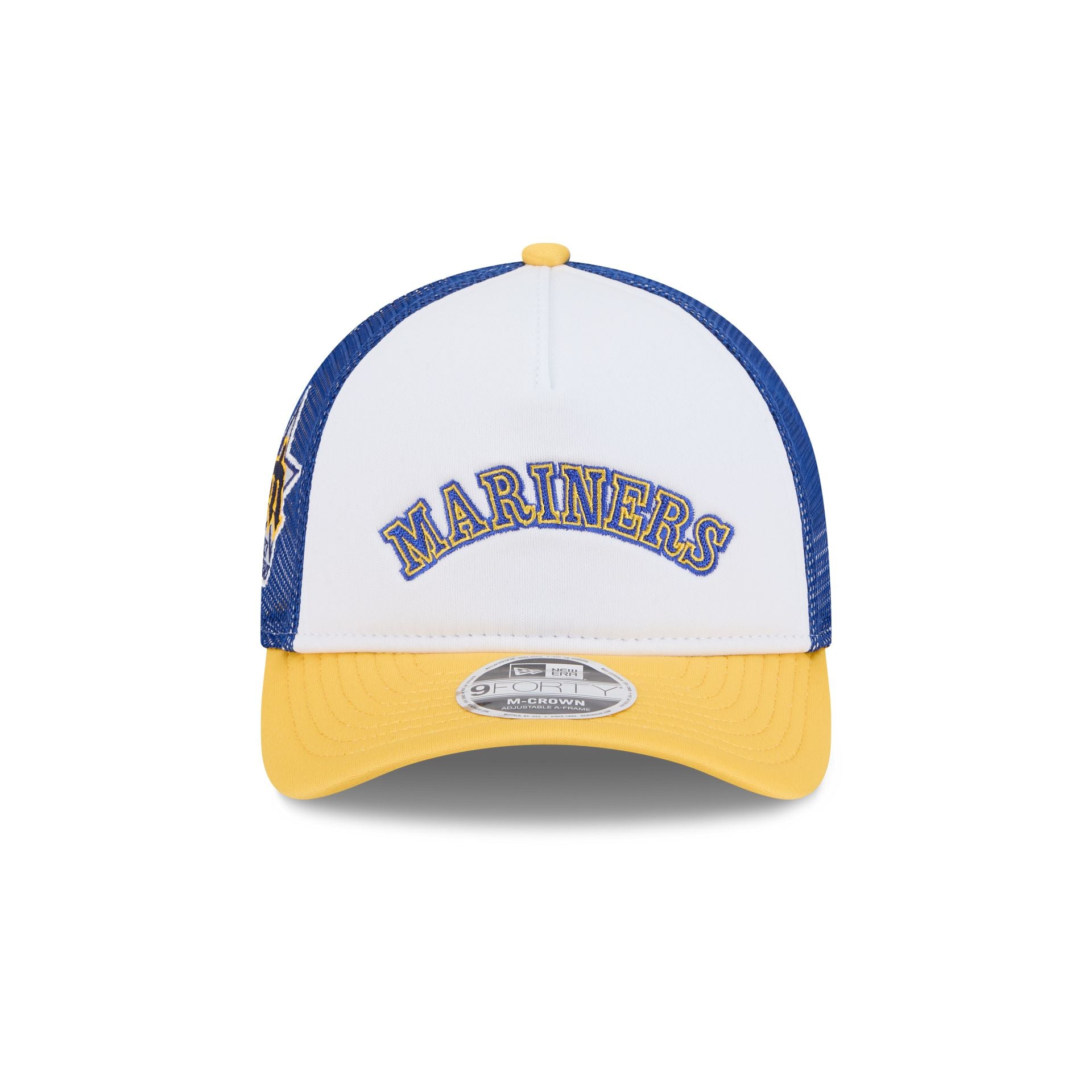 Alternative view of Seattle Mariners Summer Derby 9Forty M-Crown A-Frame Snapback Hat
