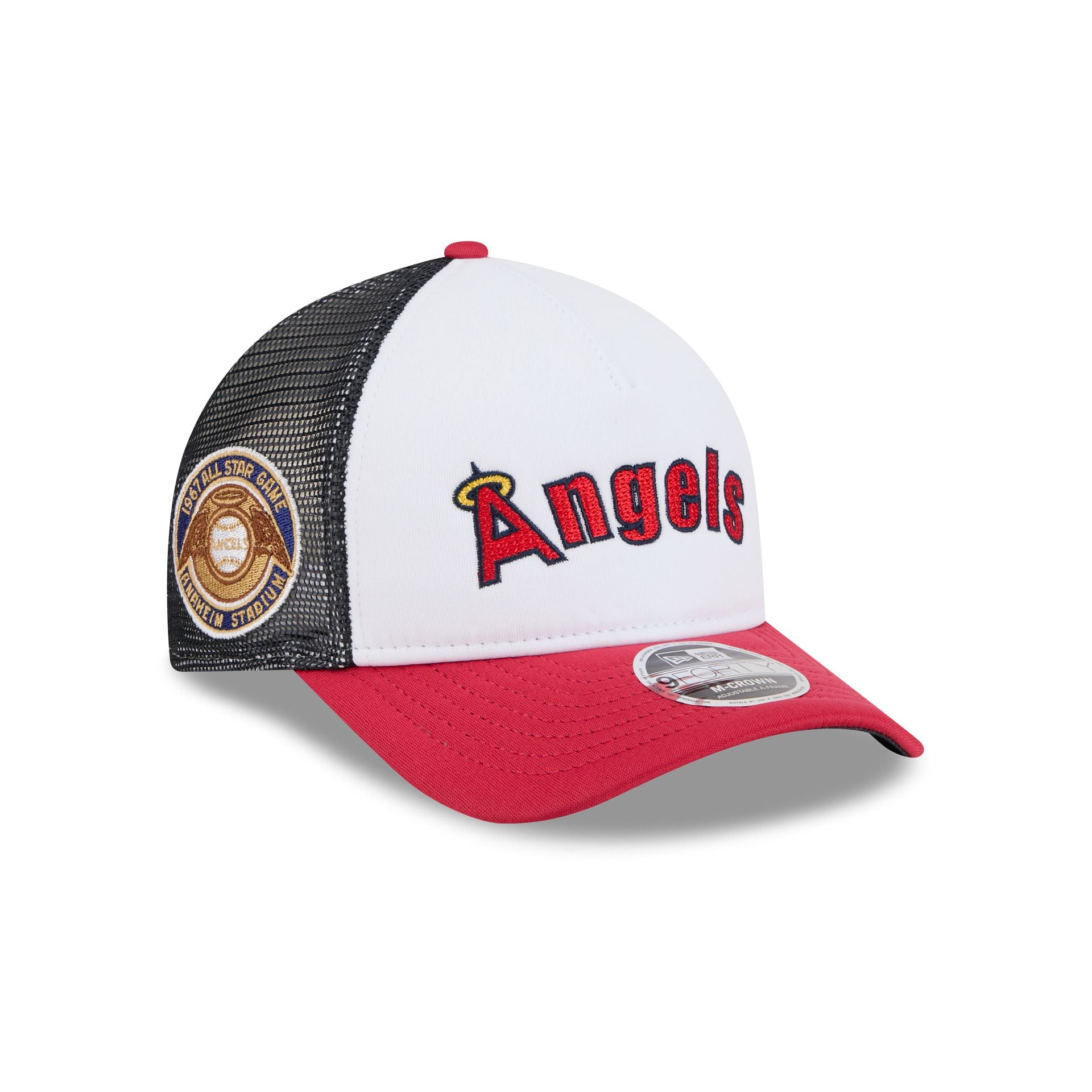 Los Angeles Angels Summer Derby 9Forty M-Crown A-Frame Snapback Hat