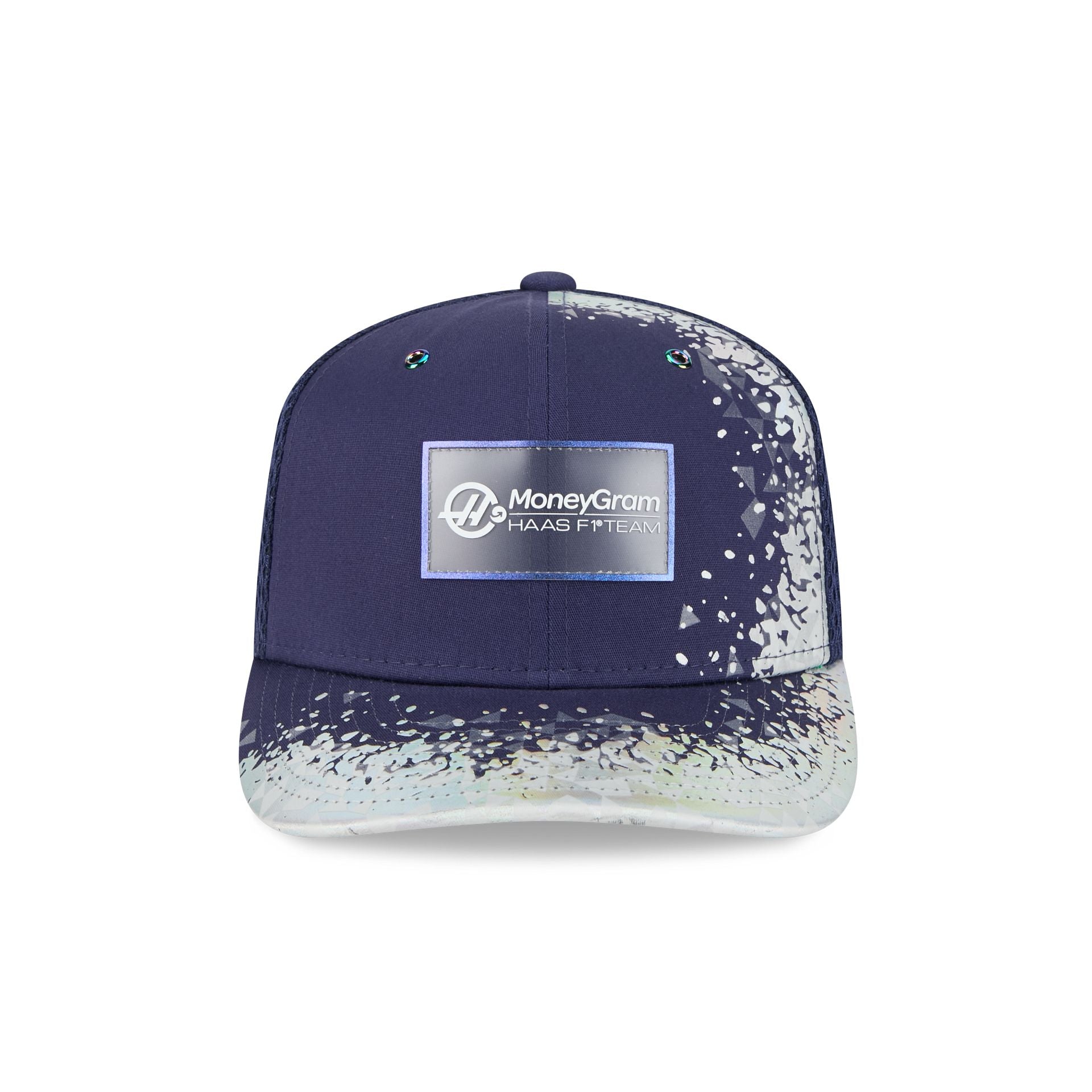 Alternative view of Tgr Haas F1 Team 2025 Las Vegas Race Special 9Seventy Trucker Hat