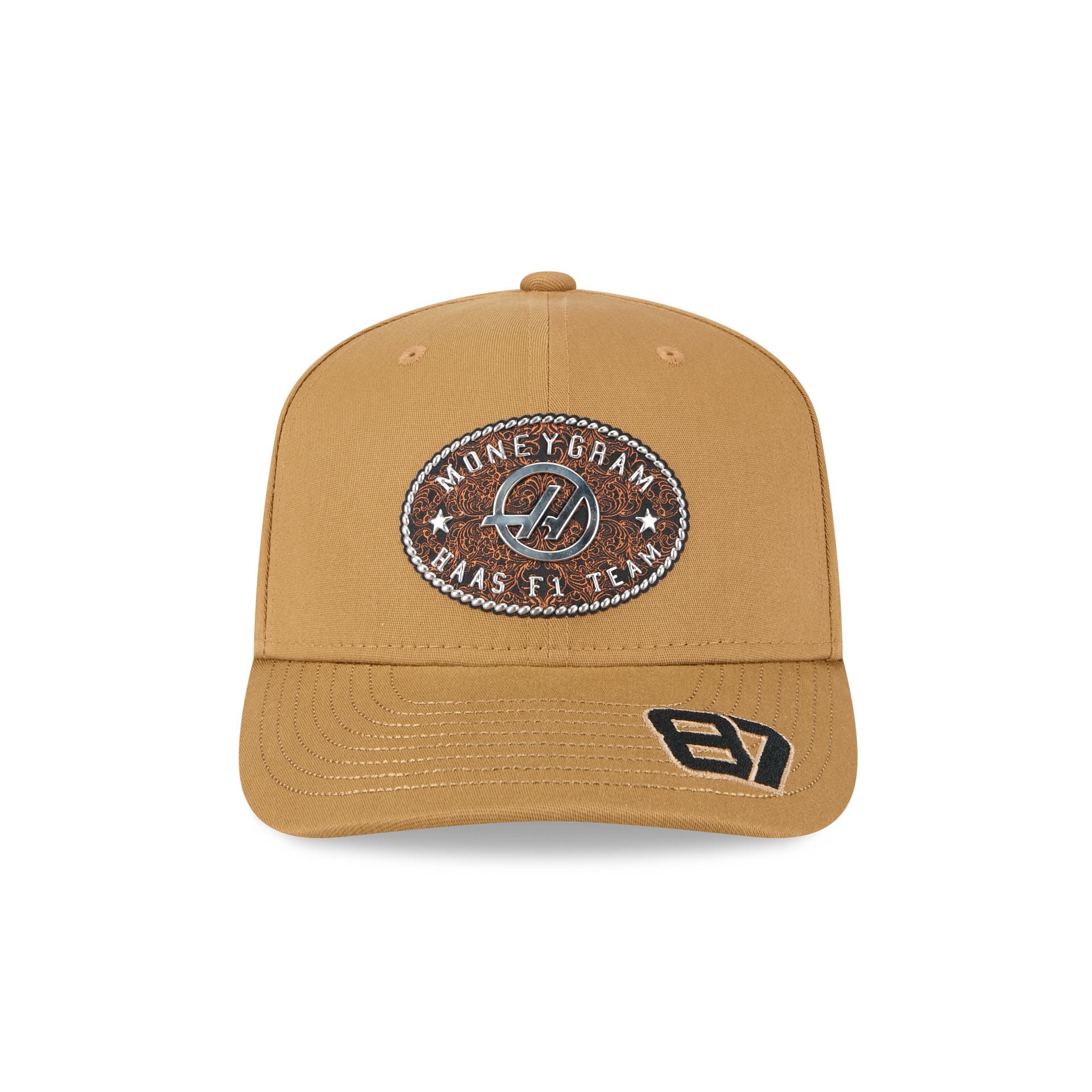 Alternative view of Tgr Haas F1 Team 2025 Austin Race Special Oliver Bearman 9Seventy Stretch-Snap Hat