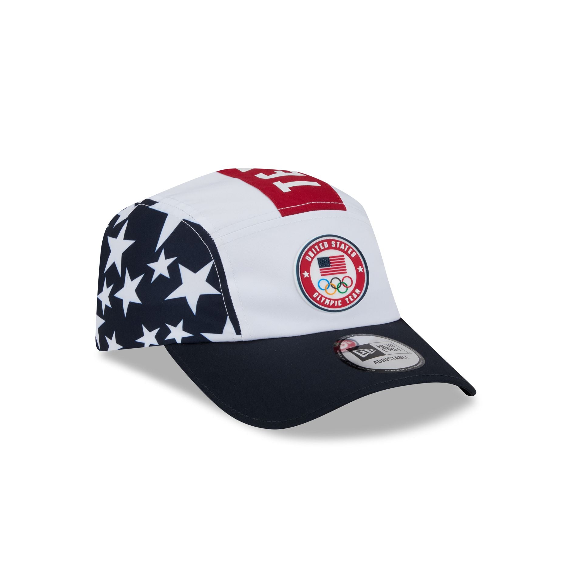 Team Usa 2026 Winter Olympics Milan Stars & Stripes Runner Adjustable Hat - Image 3