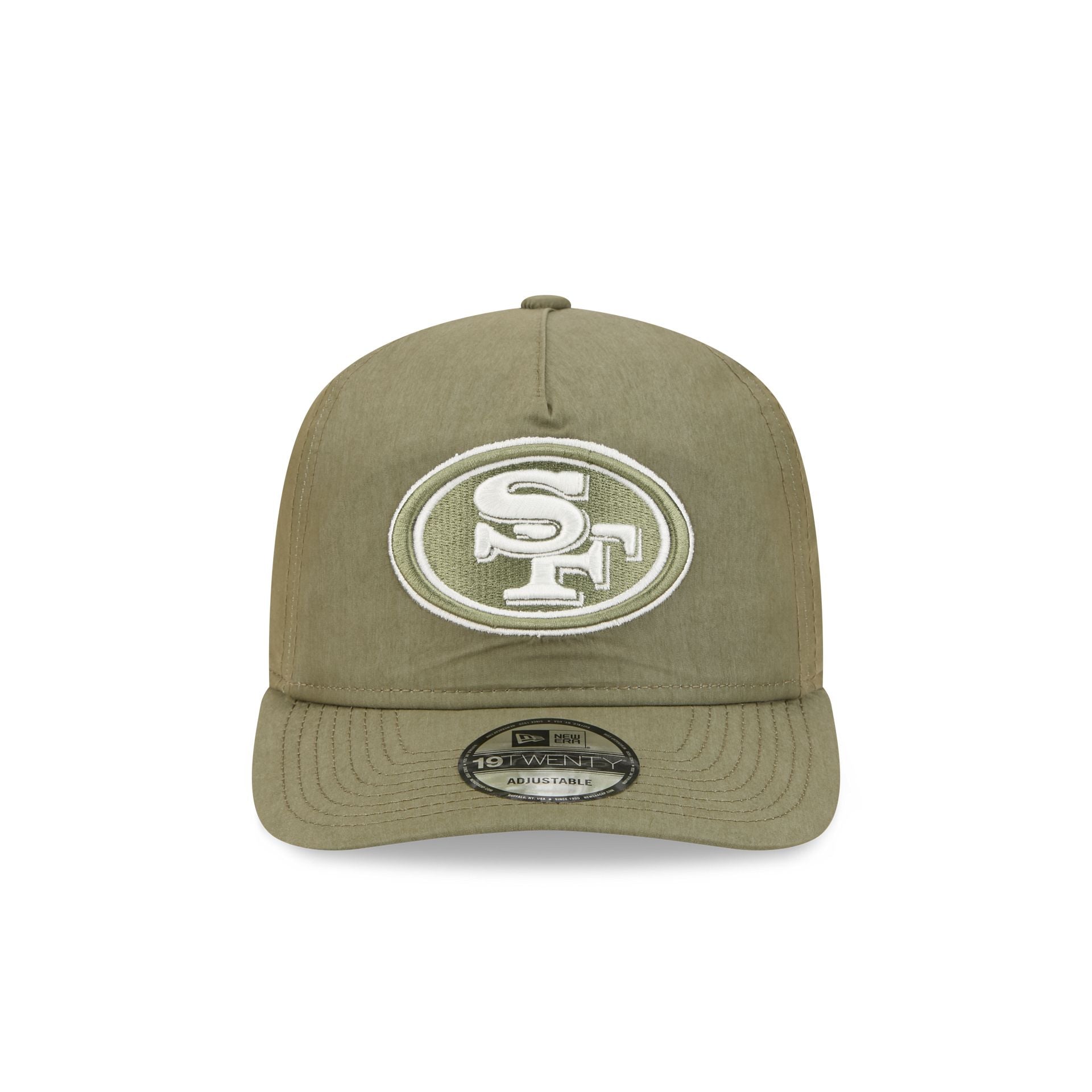 Alternative view of San Francisco 49Ers Olive Green Nylon 19Twenty Adjustable Hat