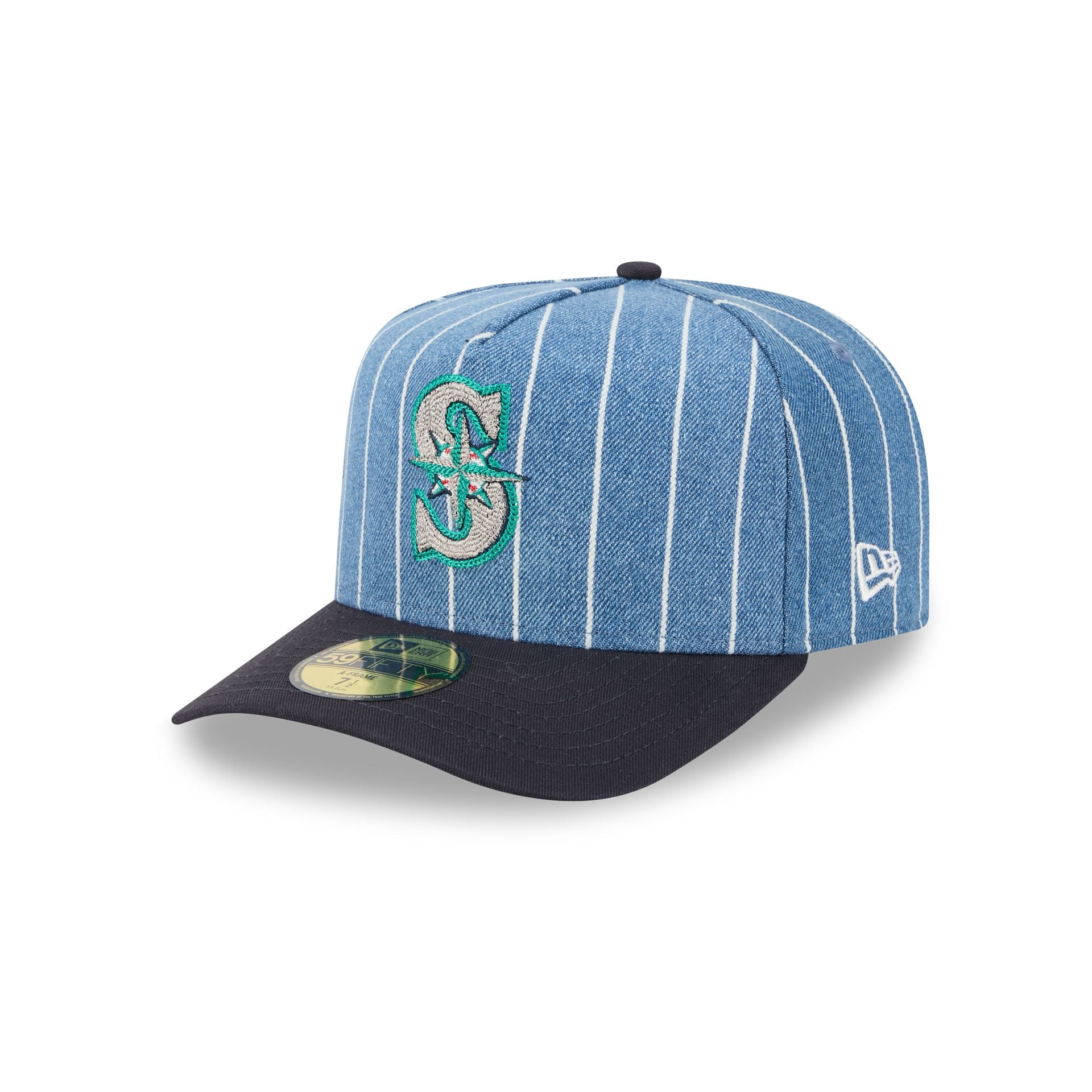 Seattle Mariners Parallel 59Fifty A-Frame Fitted Hat