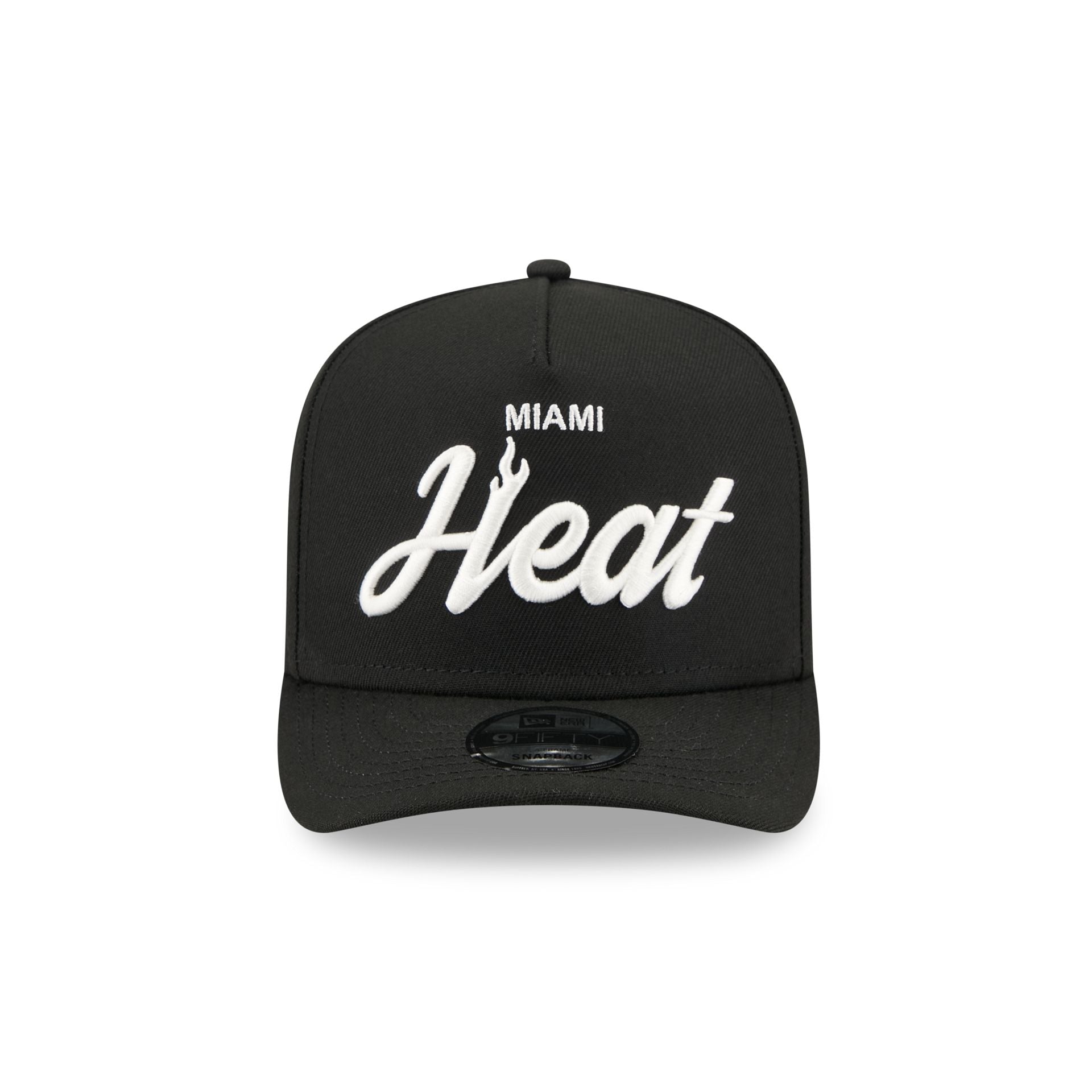 Alternative view of Miami Heat Local Play 9Fifty A-Frame Snapback Hat