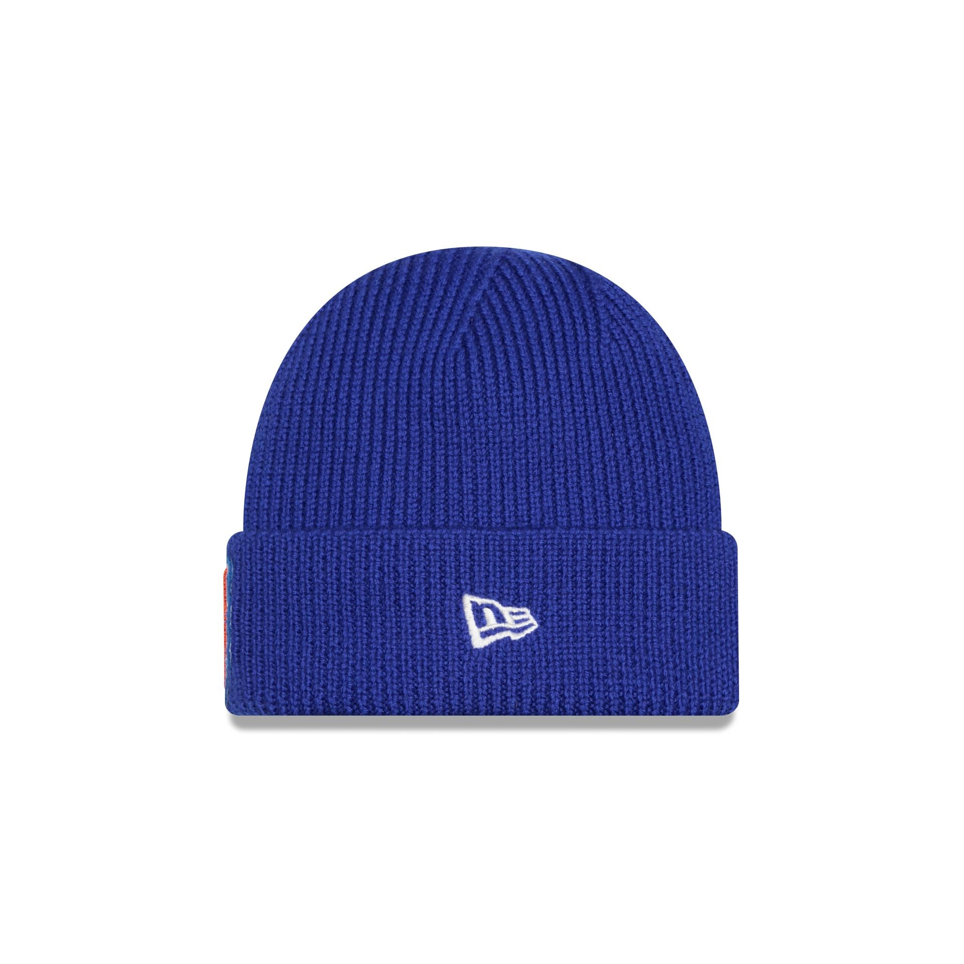 Alternative view of New York Mets Short Skull Cuff Knit Beanie Hat