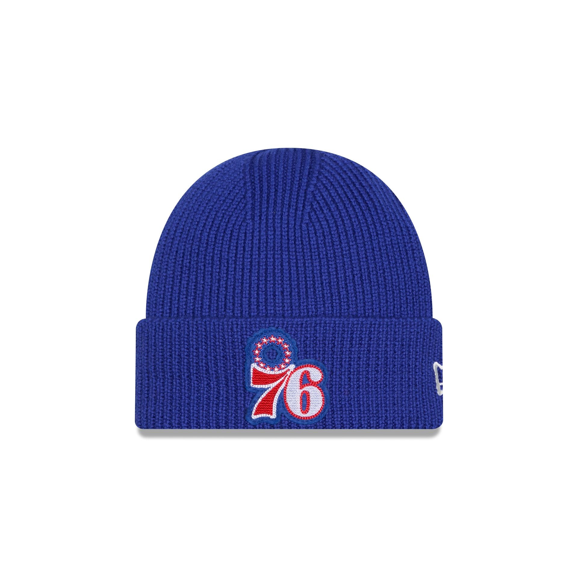 Philadelphia 76Ers Short Skull Cuff Knit Beanie Hat