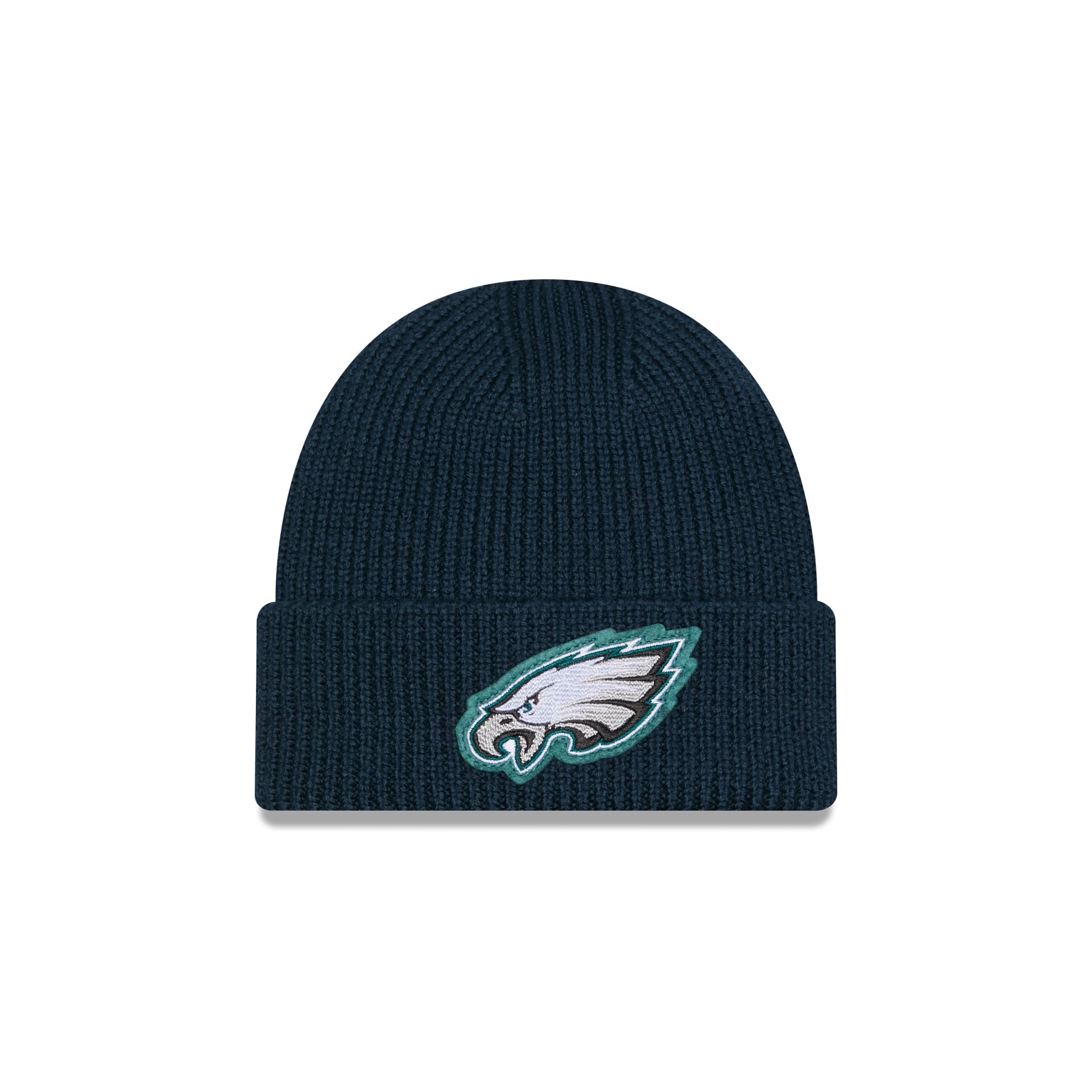 Philadelphia Eagles Short Skull Cuff Knit Beanie Hat