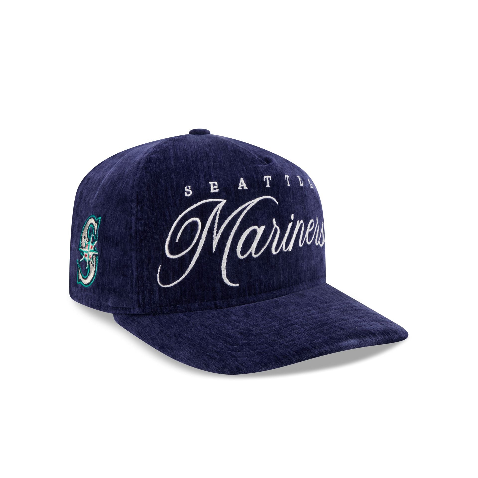 Seattle Mariners Velvet Team Script 19Twenty Adjustable Hat