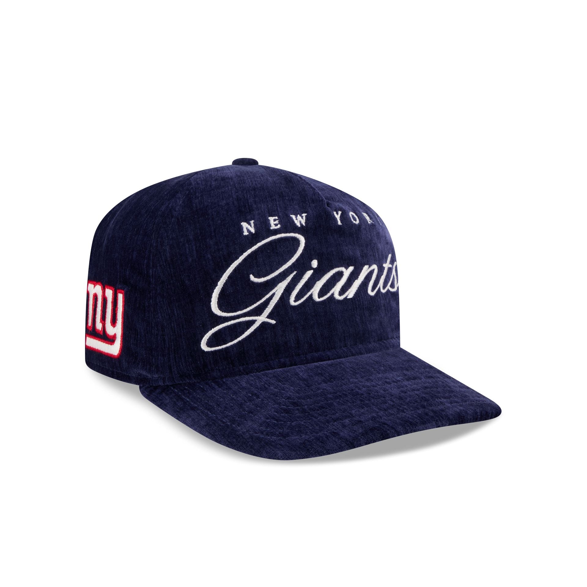 New York Giants Velvet Team Script 19Twenty Adjustable Hat