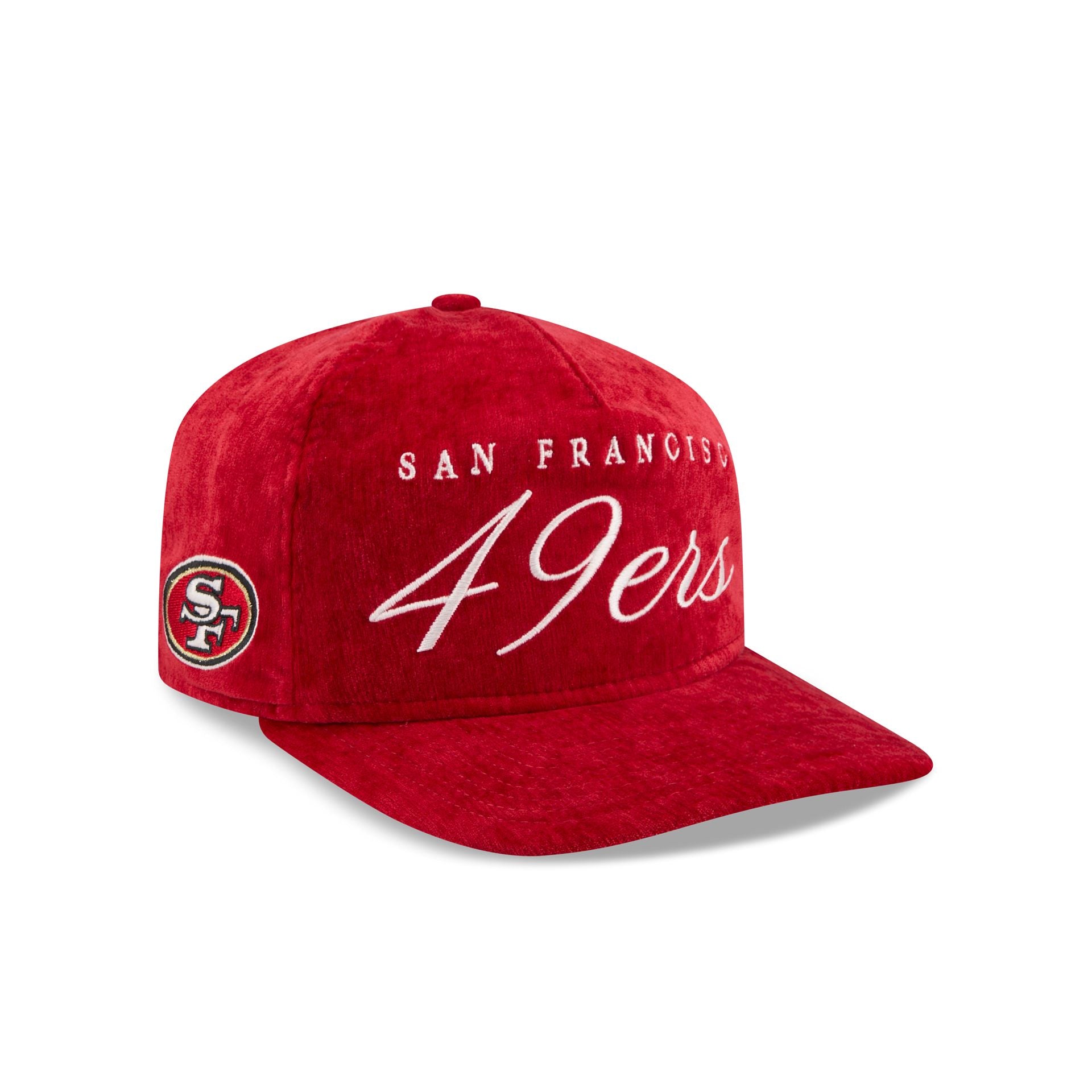 San Francisco 49Ers Velvet Team Script 19Twenty Adjustable Hat