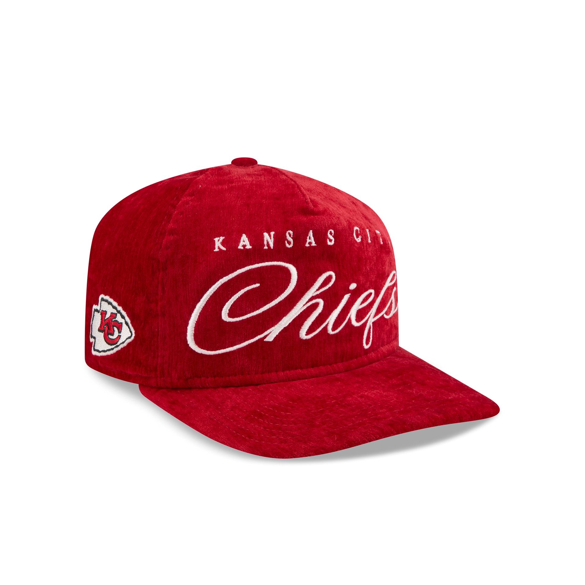 Kansas City Chiefs Velvet Team Script 19Twenty Adjustable Hat