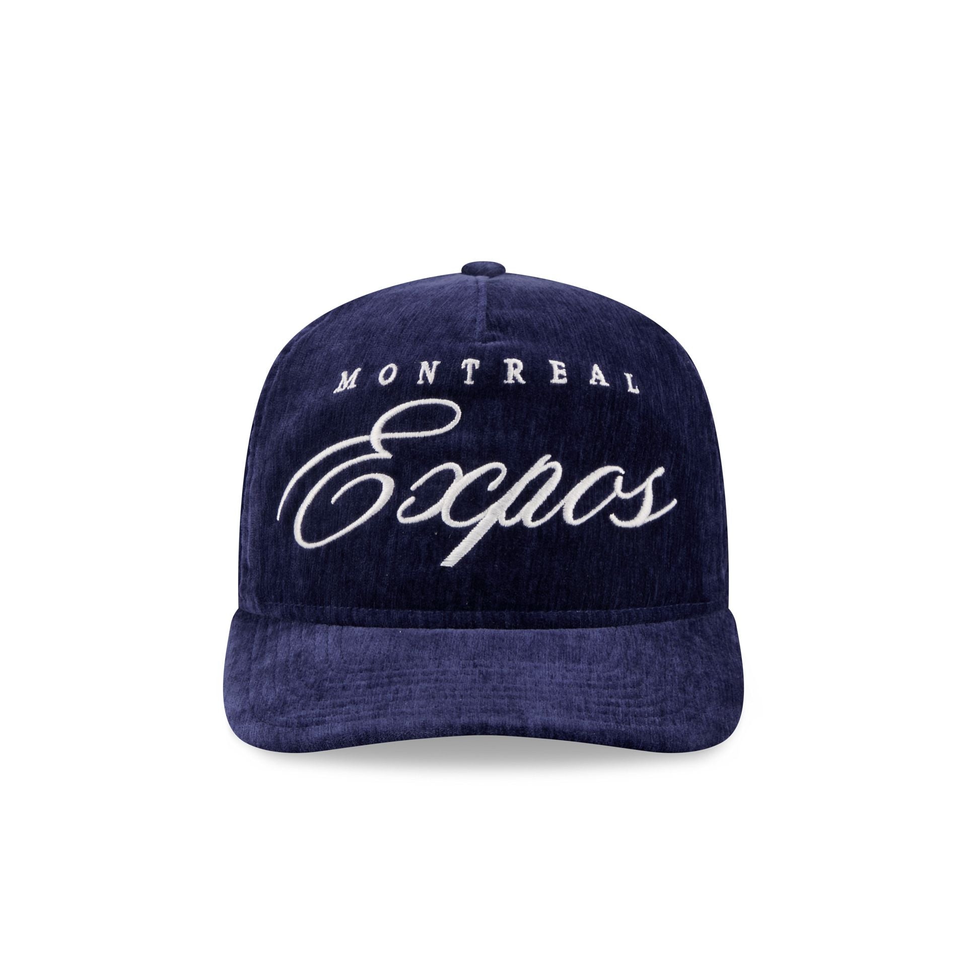 Alternative view of Montreal Expos Velvet Team Script 19Twenty Adjustable Hat