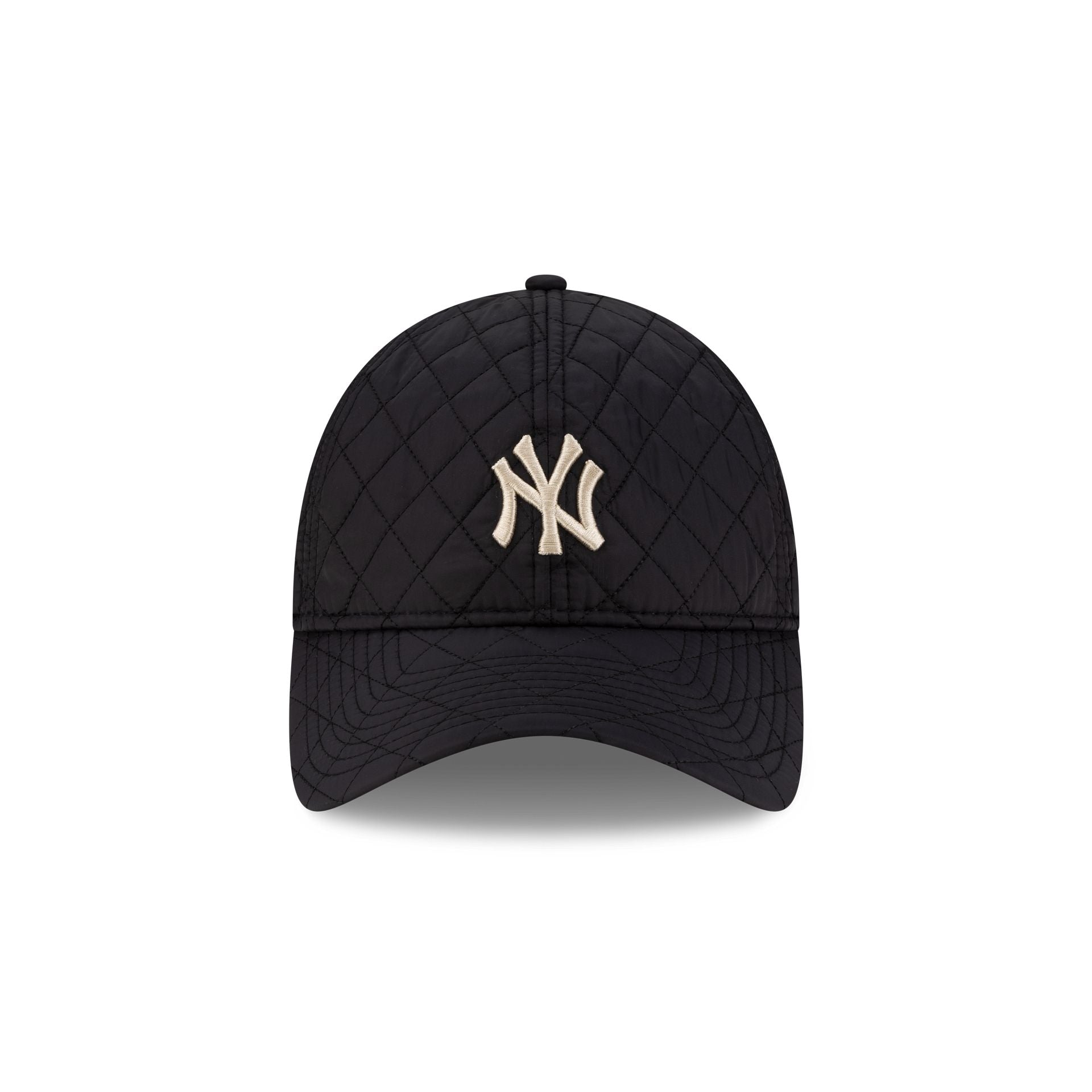 New York Yankees Quilted Satin Black 9Twenty Adjustable Hat - Image 2
