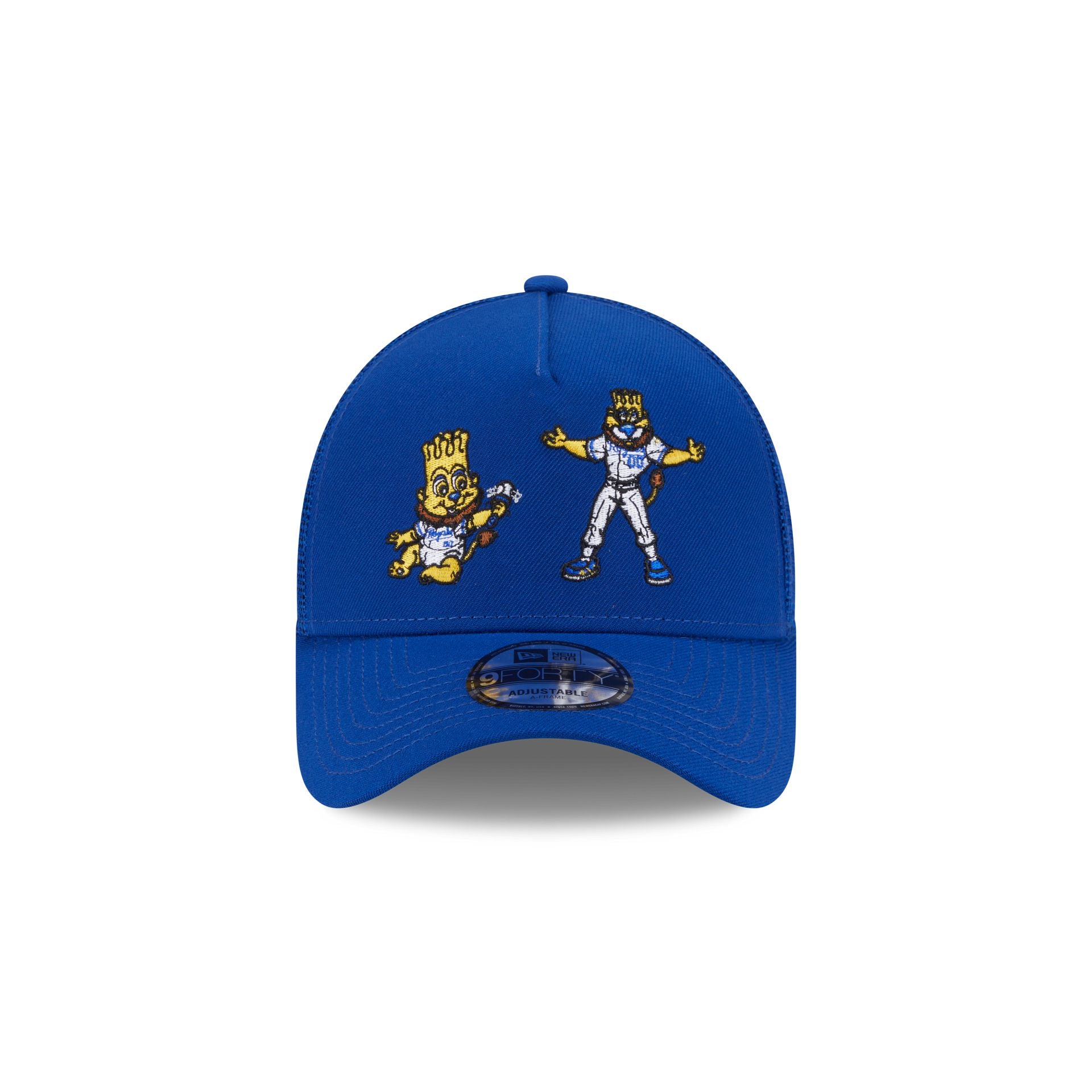 Alternative view of Kansas City Royals Generation Mascots 9Forty A-Frame Trucker Hat