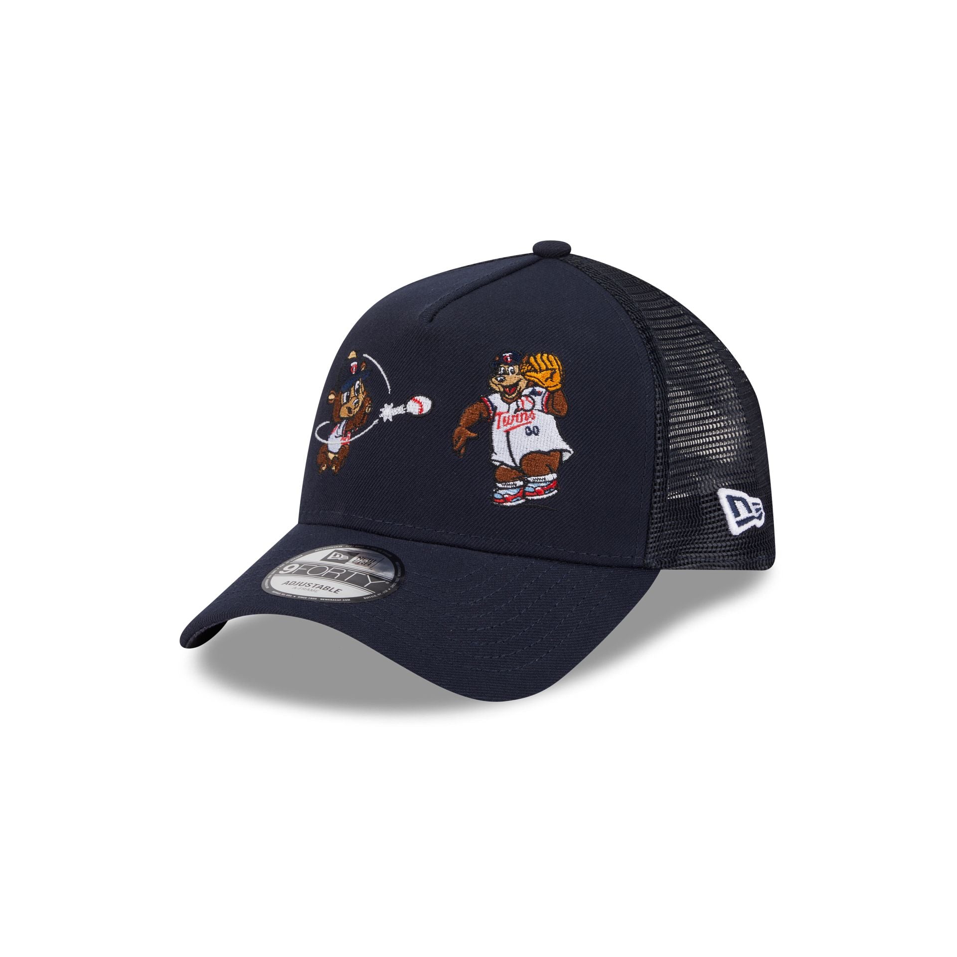 Minnesota Twins Generation Mascots 9Forty A-Frame Trucker Hat