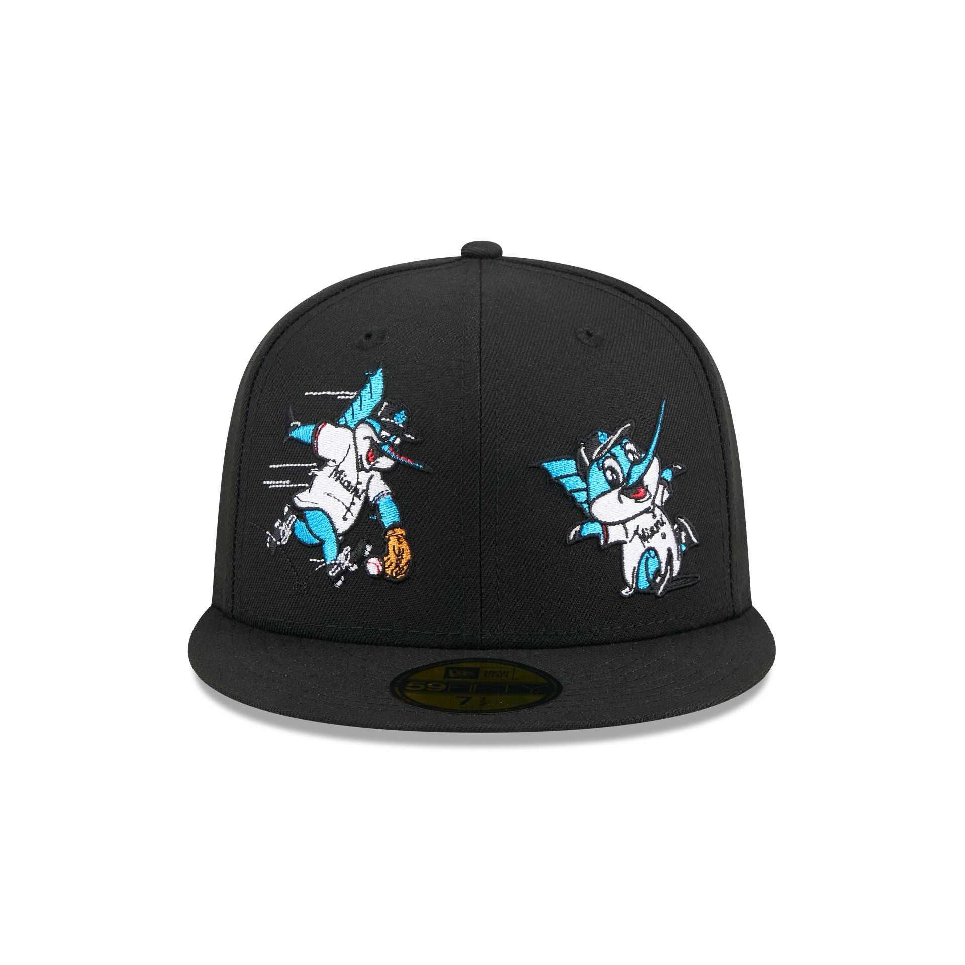 Alternative view of Miami Marlins Generation Mascots 59Fifty Fitted Hat