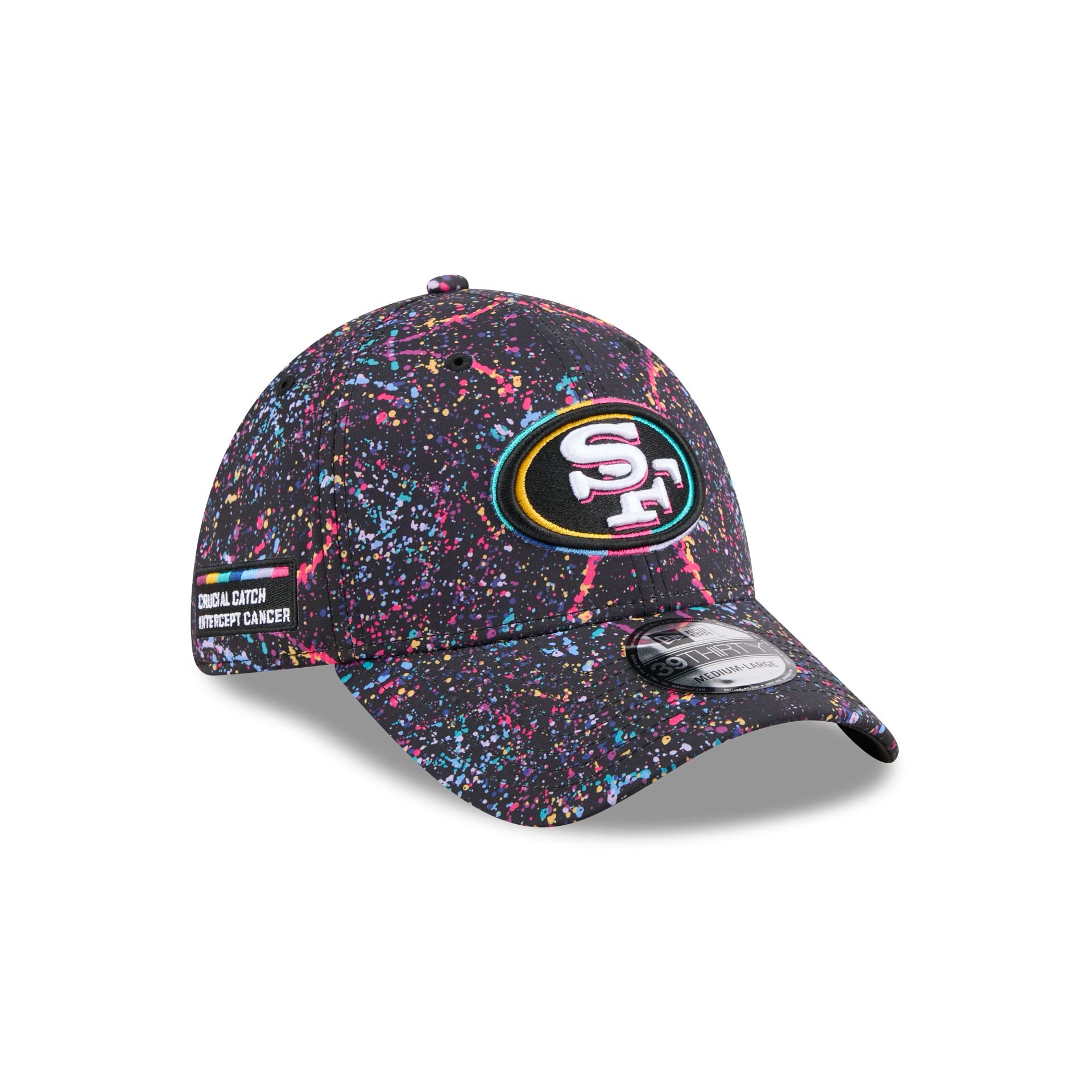 San Francisco 49Ers 2025 Crucial Catch 39Thirty Stretch Fit Hat