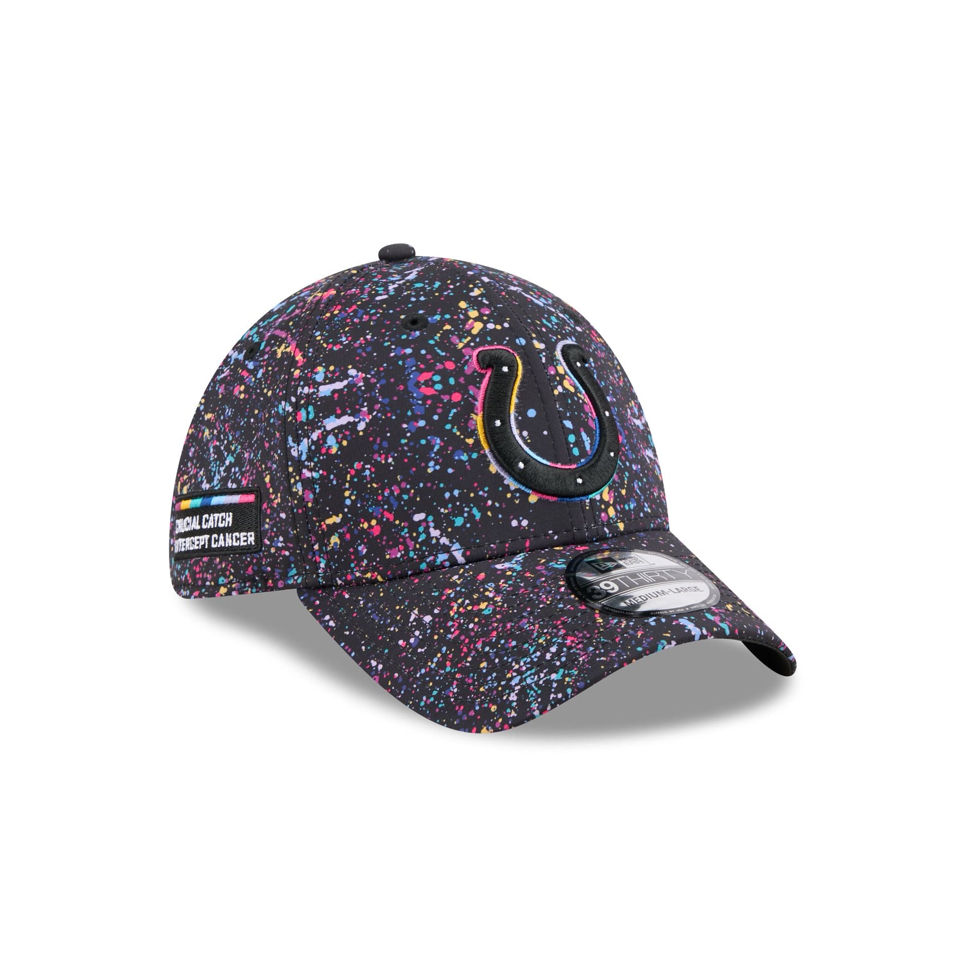 Indianapolis Colts 2025 Crucial Catch 39Thirty Stretch Fit Hat