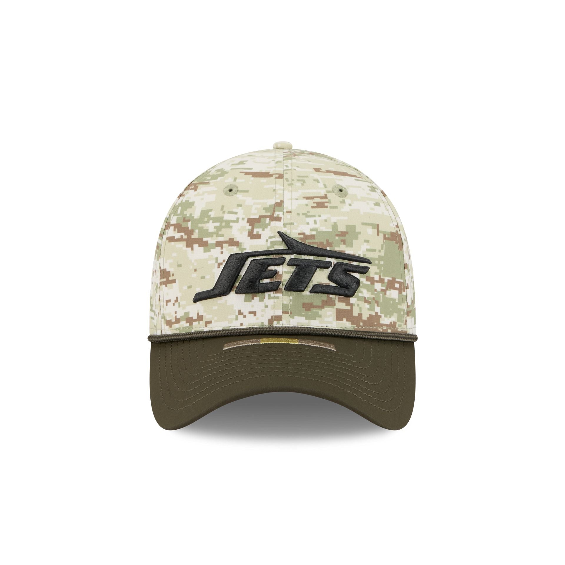 Alternative view of New York Jets 2025 Salute To Service Digi Camo 39Thirty Stretch Fit Hat