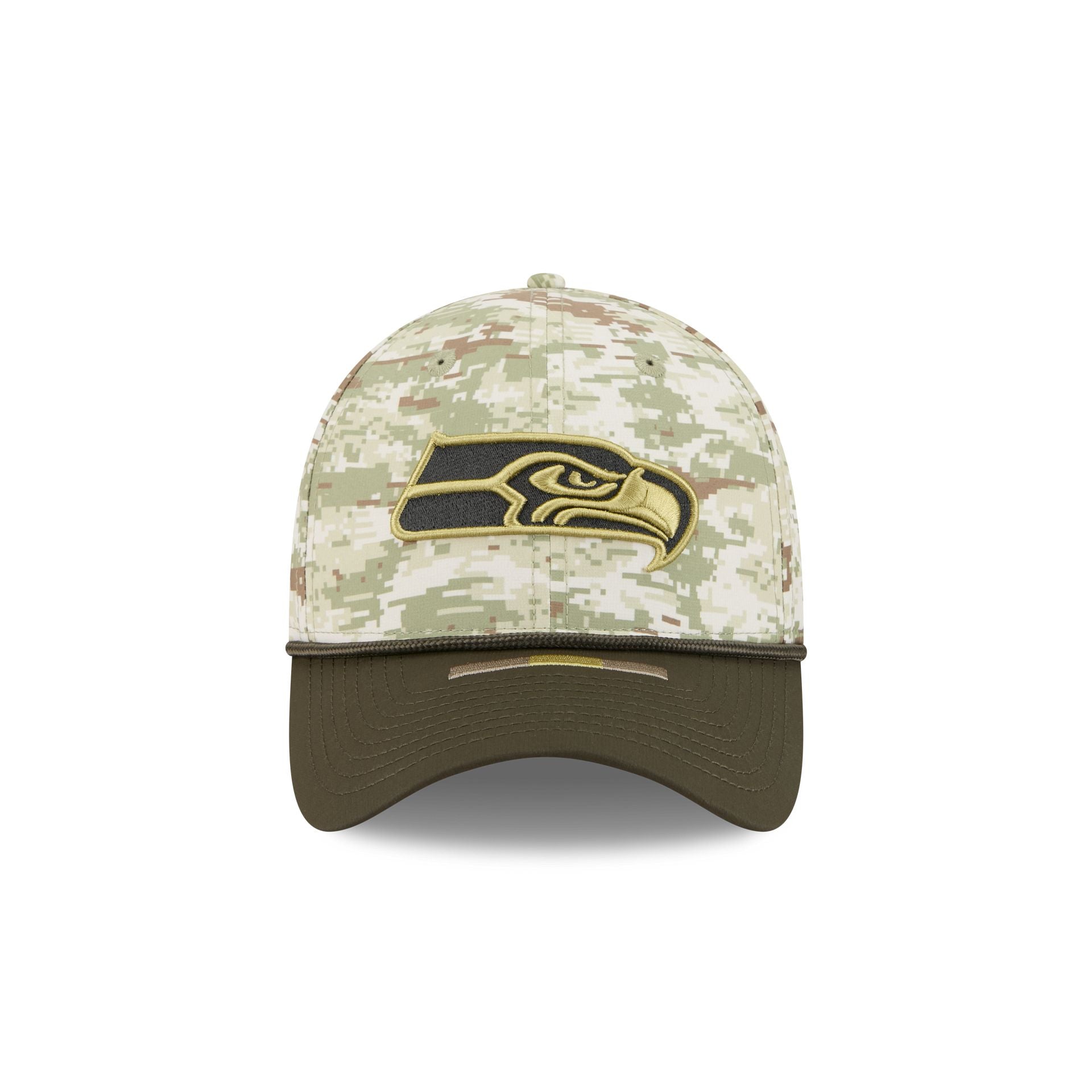 Alternative view of Seattle Seahawks 2025 Salute To Service Digi Camo 39Thirty Stretch Fit Hat