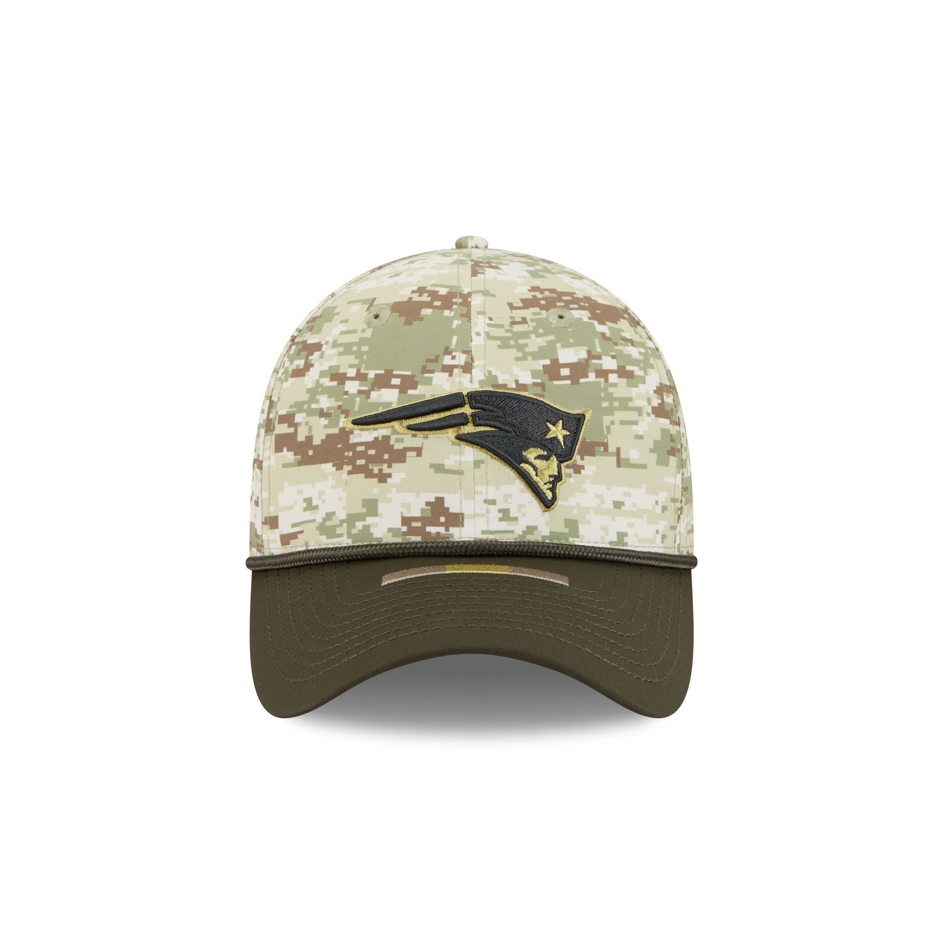 Alternative view of New England Patriots 2025 Salute To Service Digi Camo 39Thirty Stretch Fit Hat