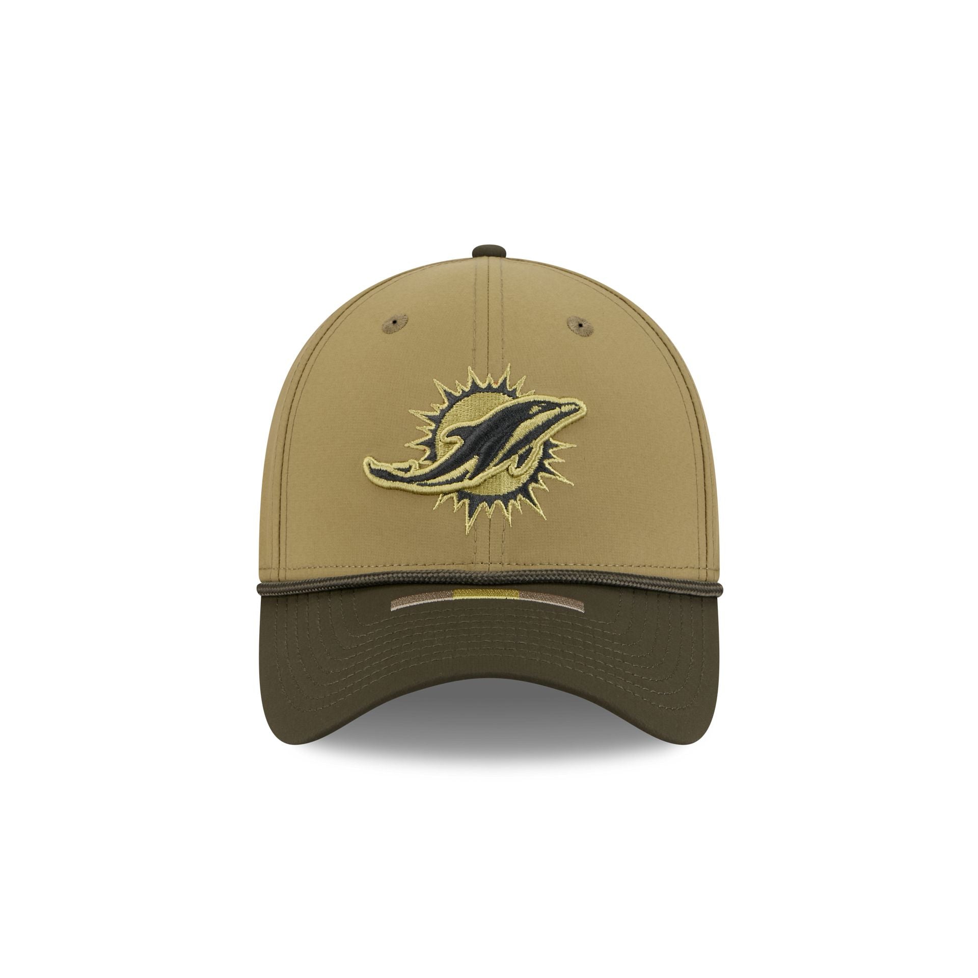 Alternative view of Miami Dolphins 2025 Salute To Service 39Thirty Stretch Fit Hat