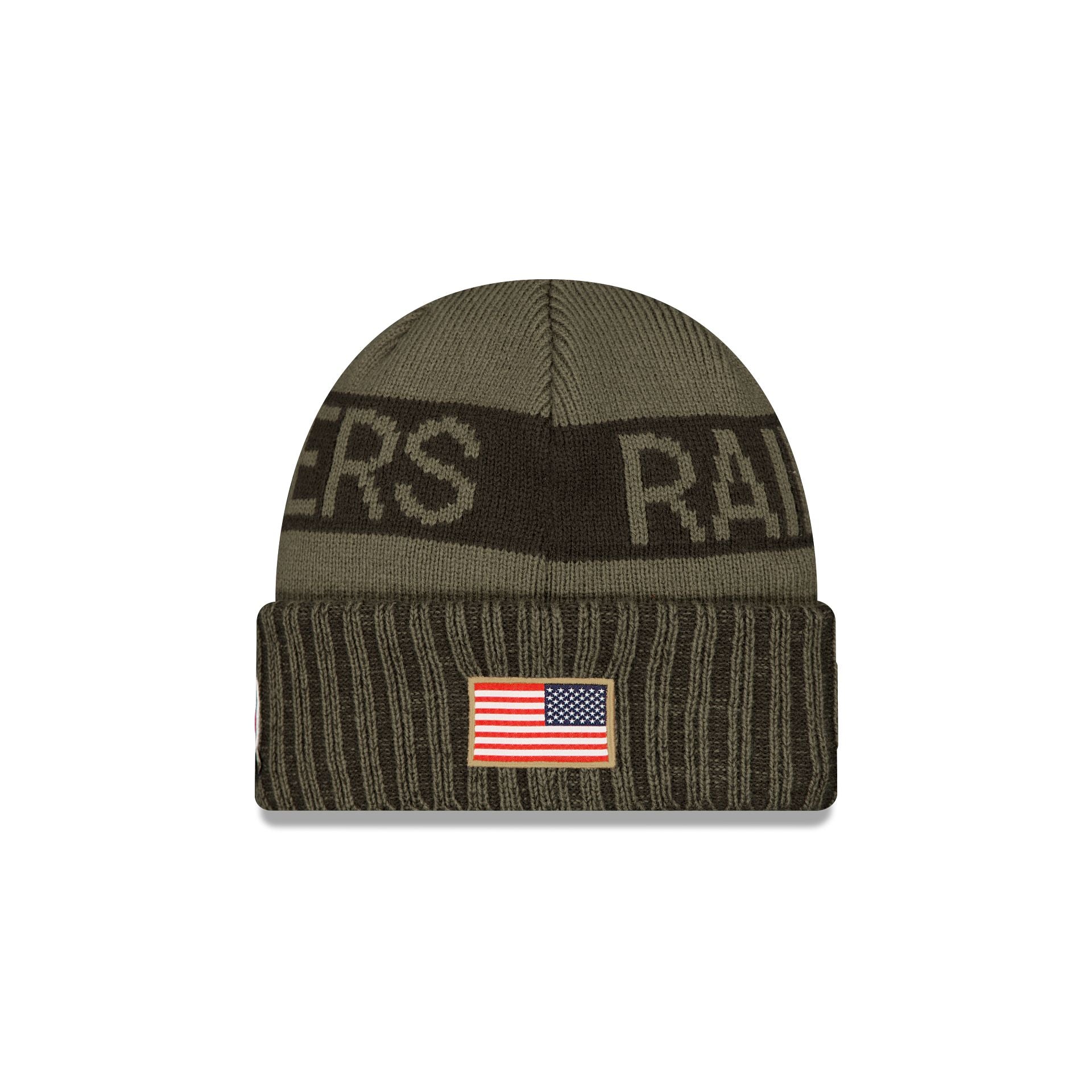 Alternative view of Las Vegas Raiders 2025 Salute To Service Cuff Knit Hat
