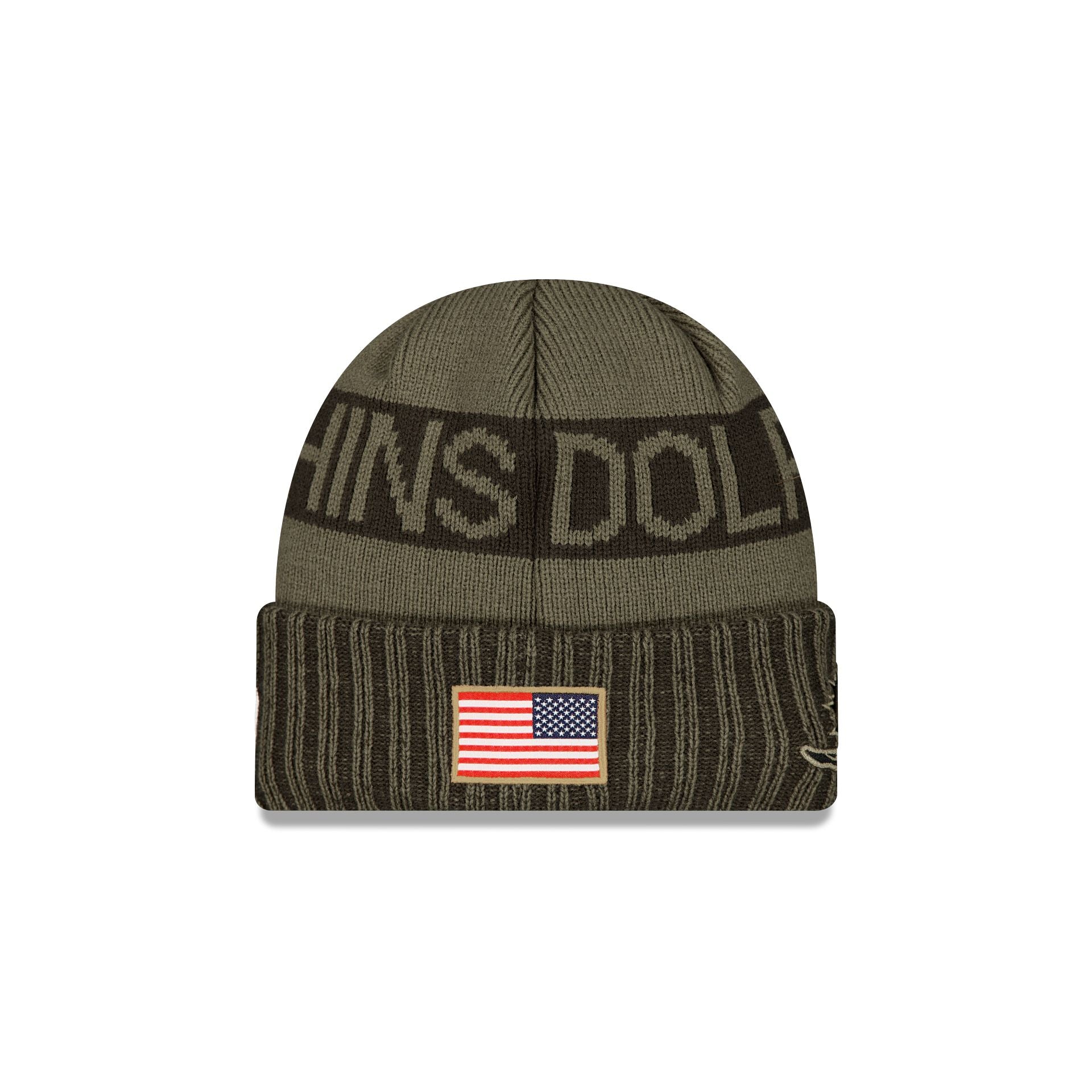Alternative view of Miami Dolphins 2025 Salute To Service Cuff Knit Hat