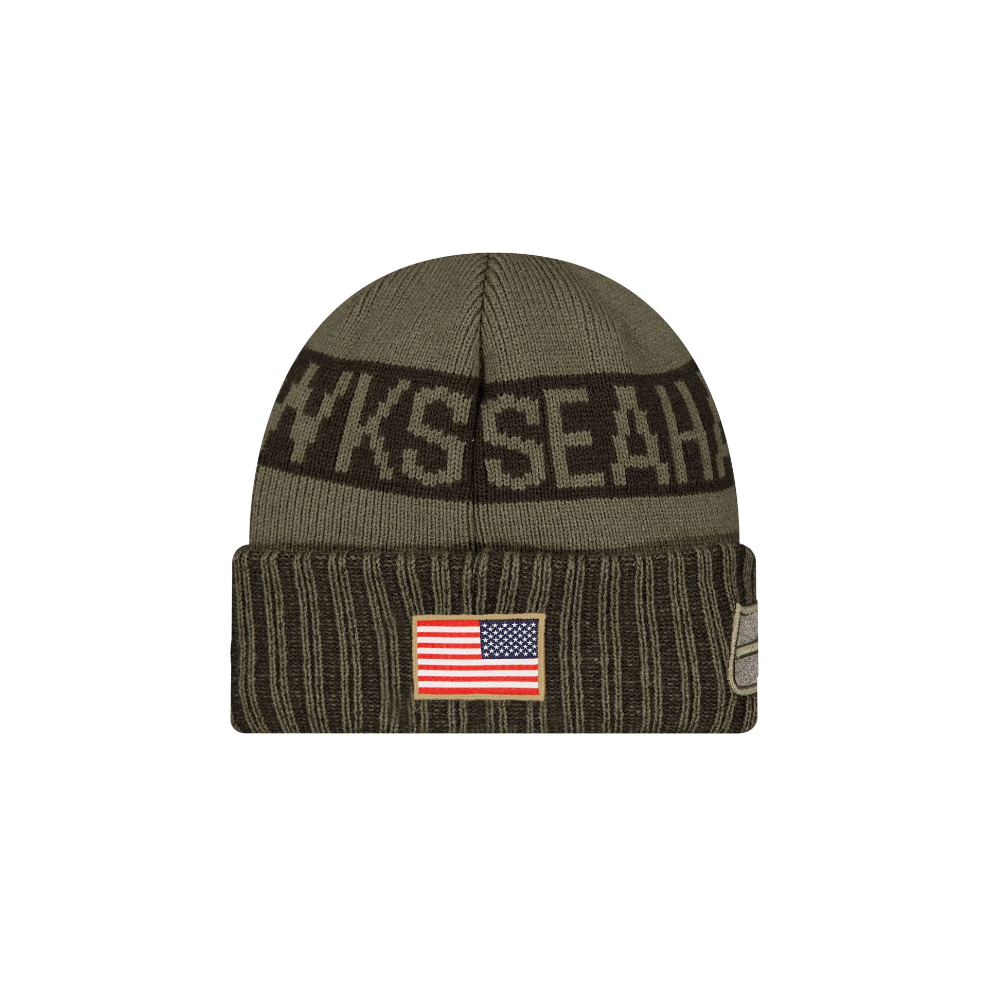 Alternative view of Seattle Seahawks 2025 Salute To Service Cuff Knit Hat