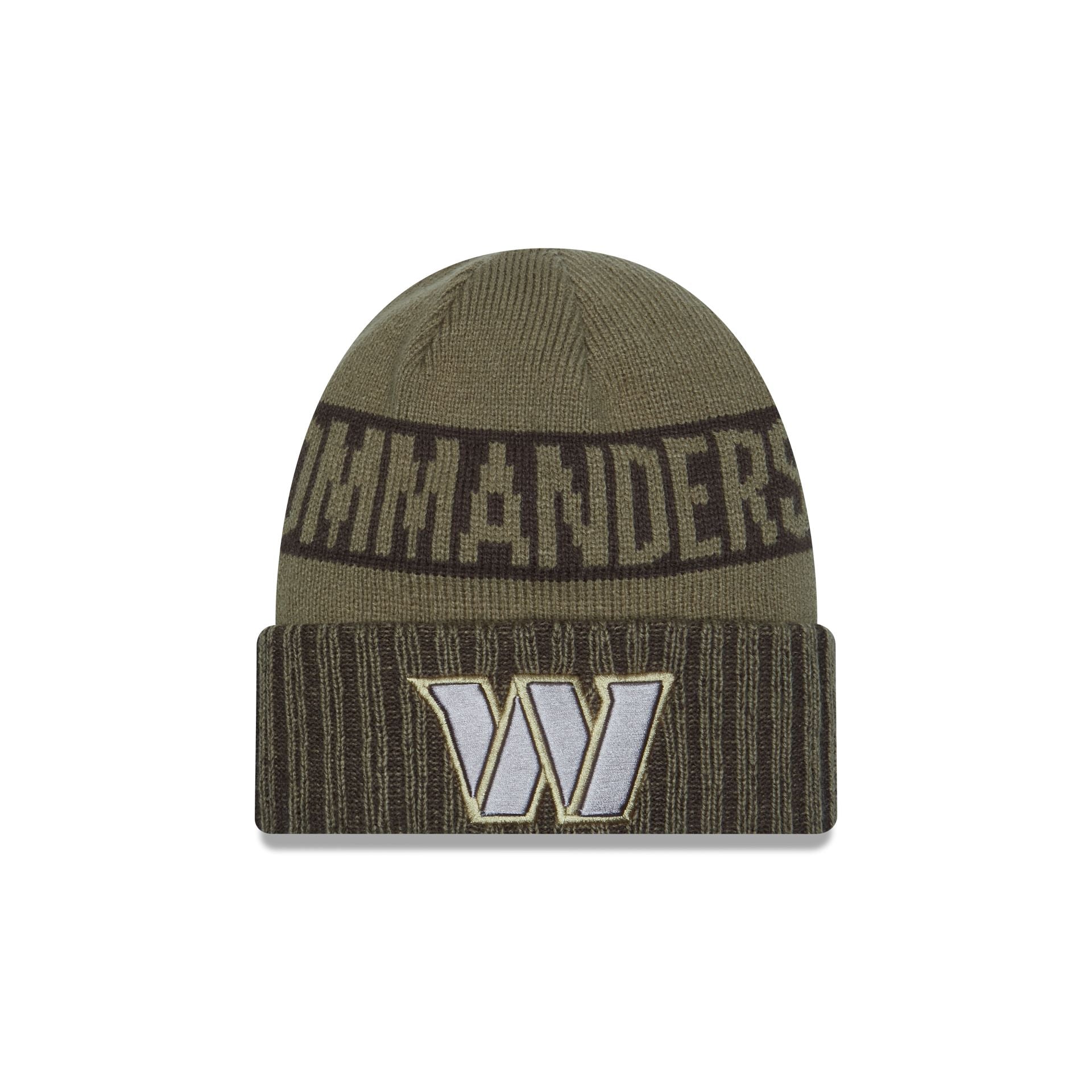 Washington Commanders 2025 Salute To Service Cuff Knit Hat