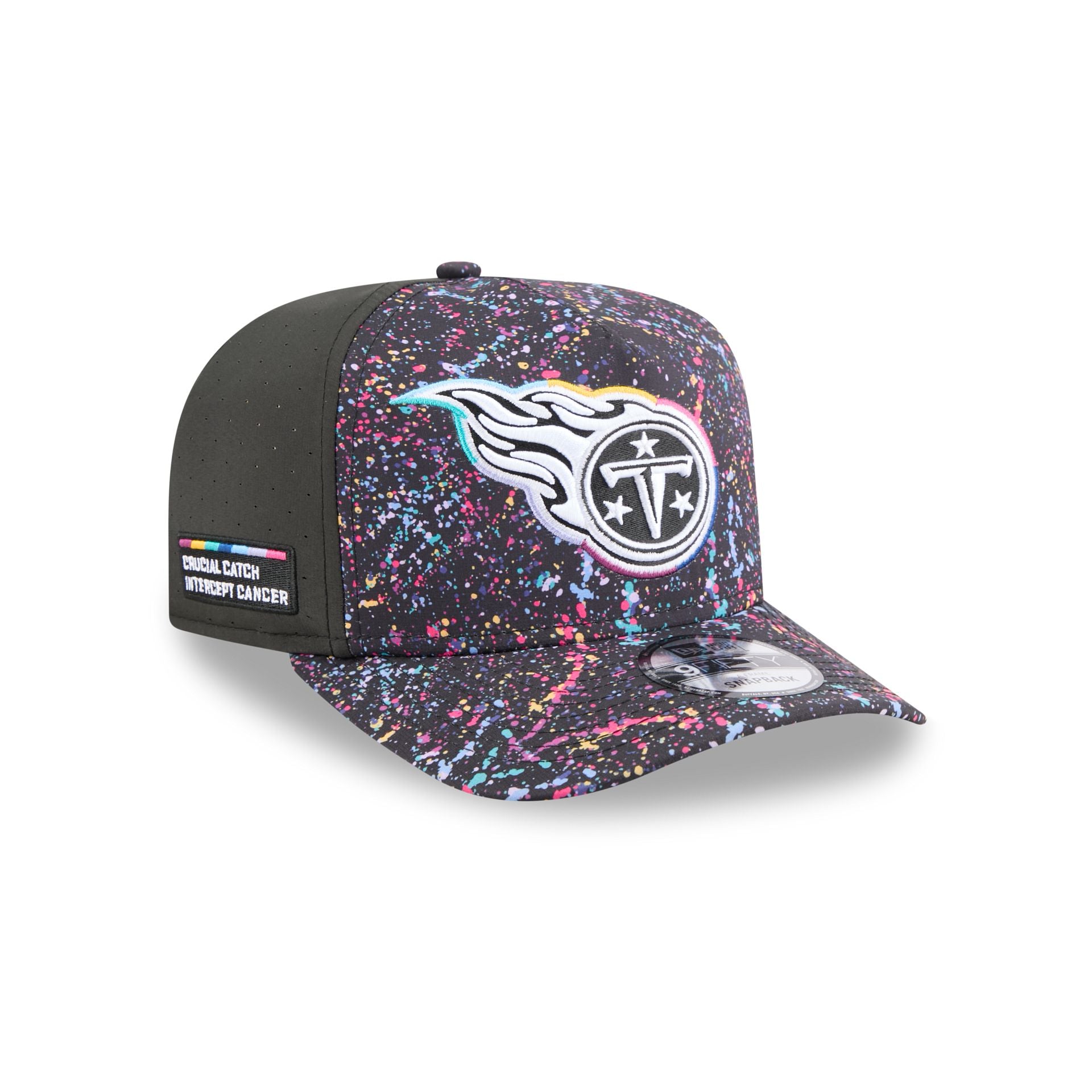 Tennessee Titans 2025 Crucial Catch 9Fifty A-Frame Snapback Hat