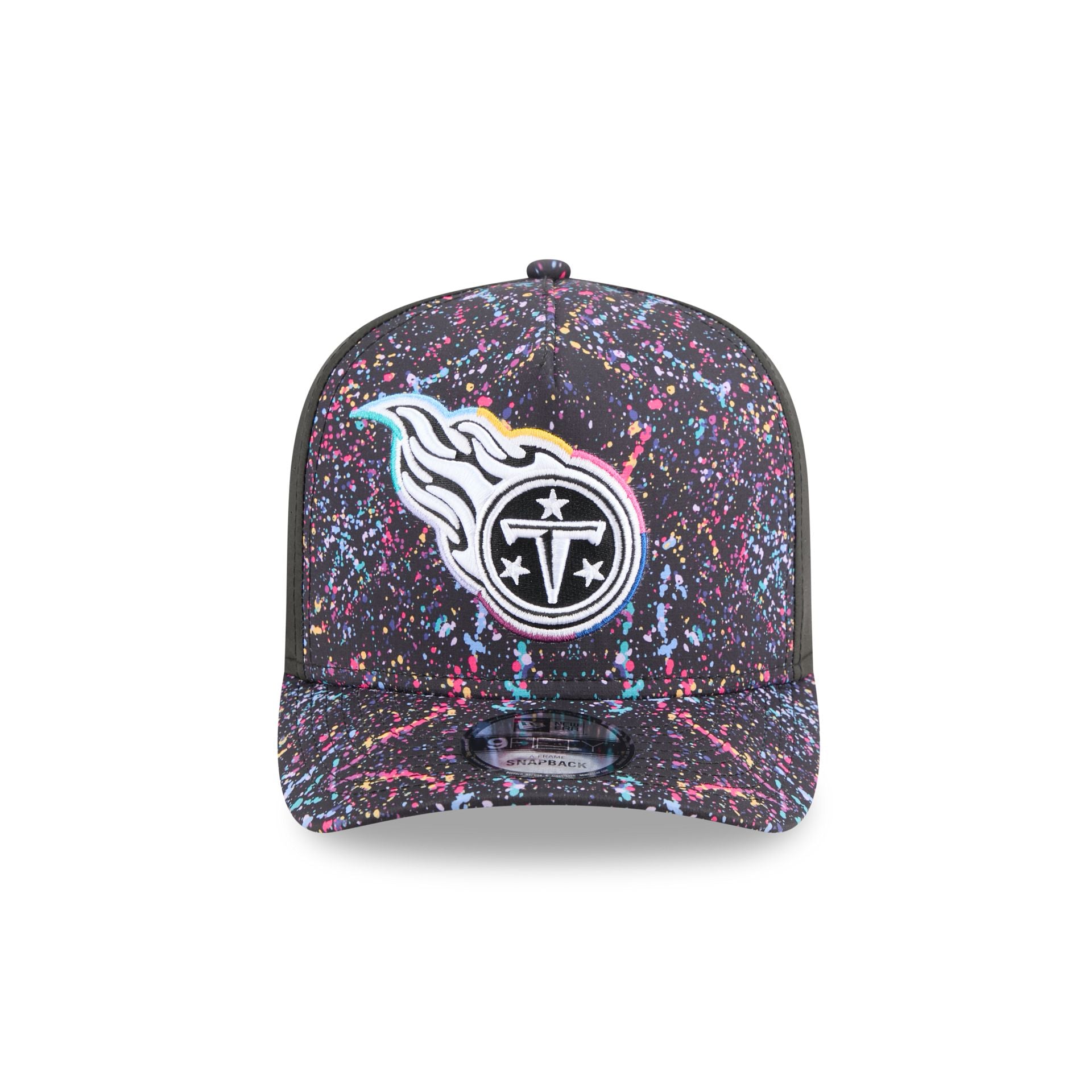 Alternative view of Tennessee Titans 2025 Crucial Catch 9Fifty A-Frame Snapback Hat